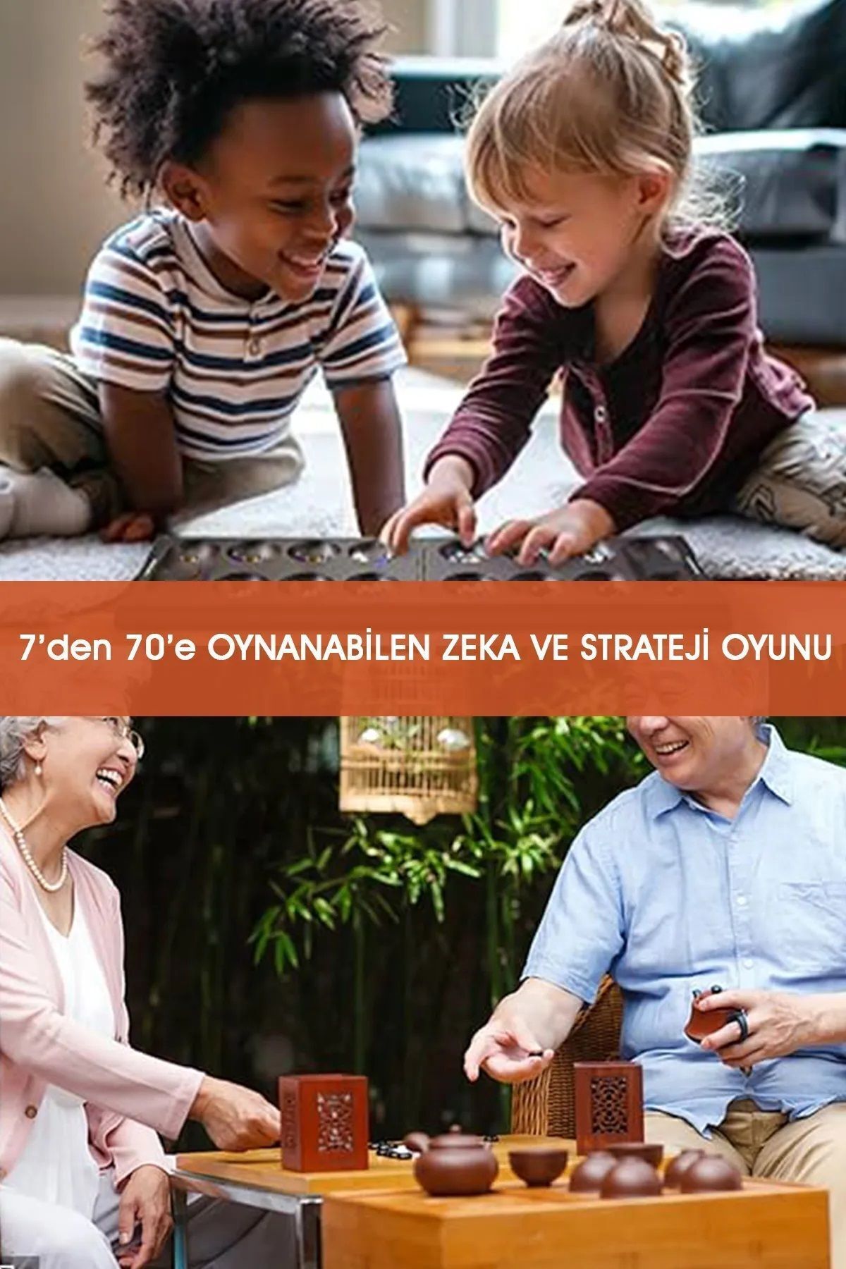 Beatitude Mangala Zeka Oyunu Eğitici Stratejik 2 Kişilik Eğlenceli Akıl Oyunları Kız Çocuk Oyuncak Zeka Küpü fotoğrafı 7 (önizleme)