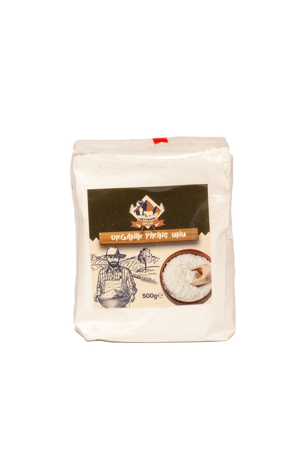 SEYYAHIN ÇİFTLİĞİ Organik Pirinç Unu 500 g