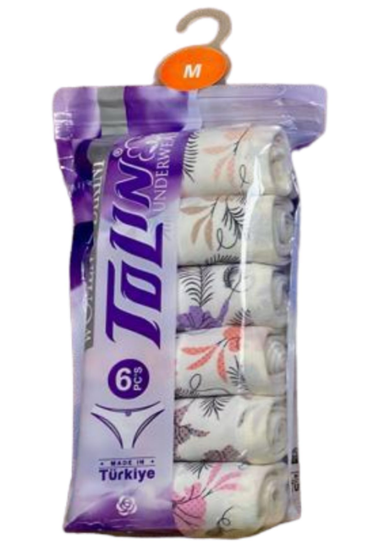 TOLIN-6-Piece Cotton and Lycra Women's Towel and Panties Set - Printed, 2246182 3