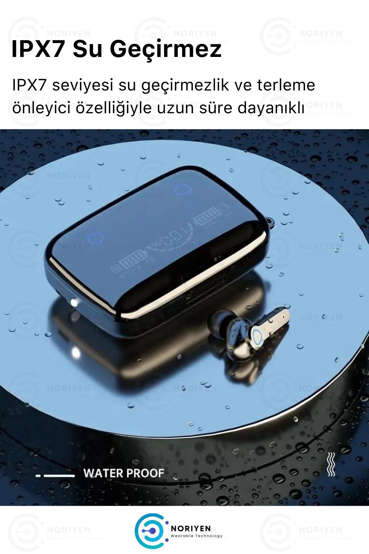 M19 Powerbanklı Gaming HD Hi-Fi Ses Dokunmatik Dijital Göstergeli 5.3 Mikrofonlu Kablosuz Kulaklık