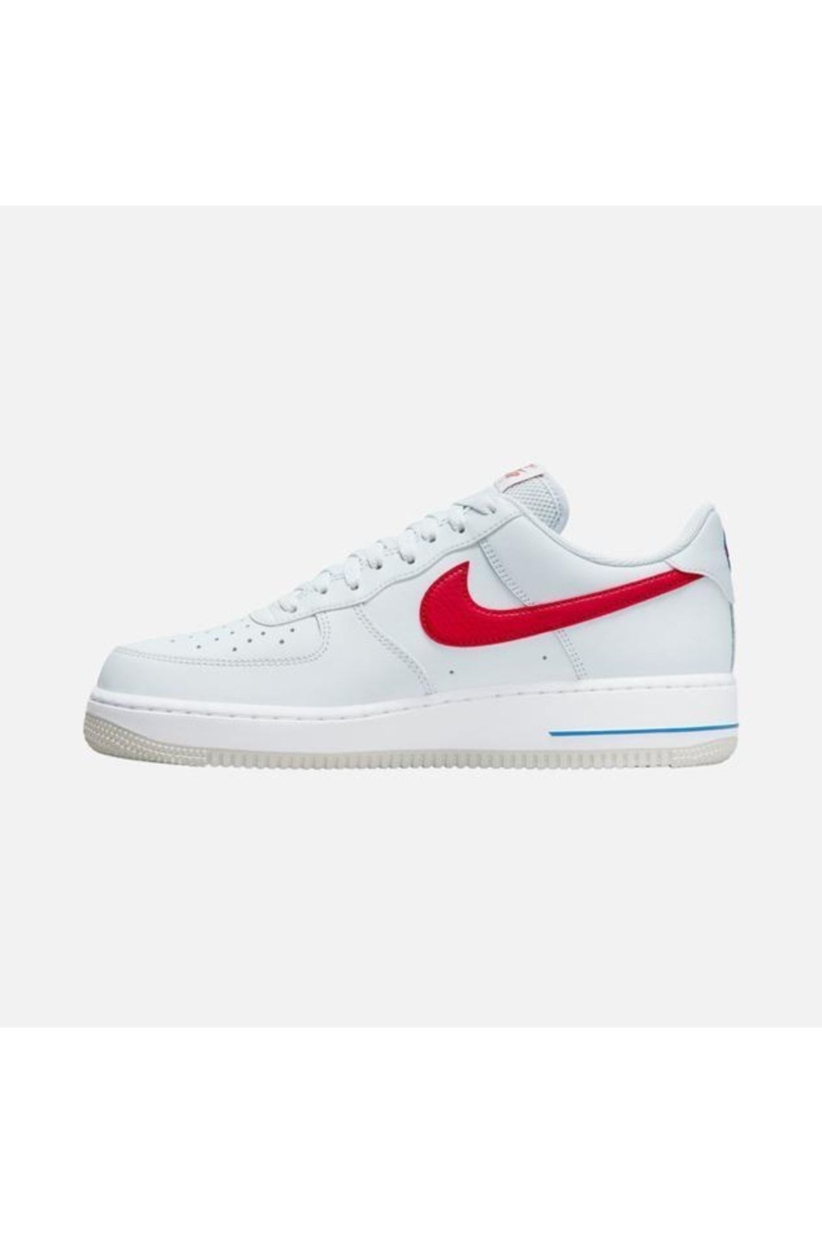 Air force 1 with red tick on sale