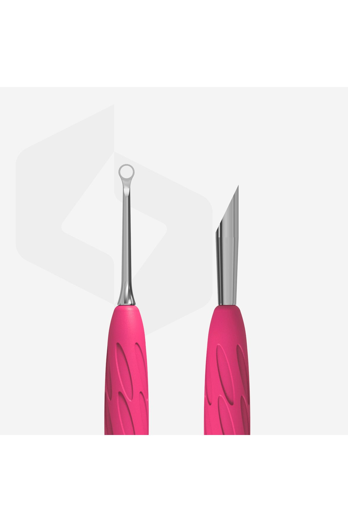 فشار دهنده کوتیکول UNIQ 11 TYPE 2 با دسته سیلیکونی (فشار ذوزنقه ای + حلقه)'' STALEKS
