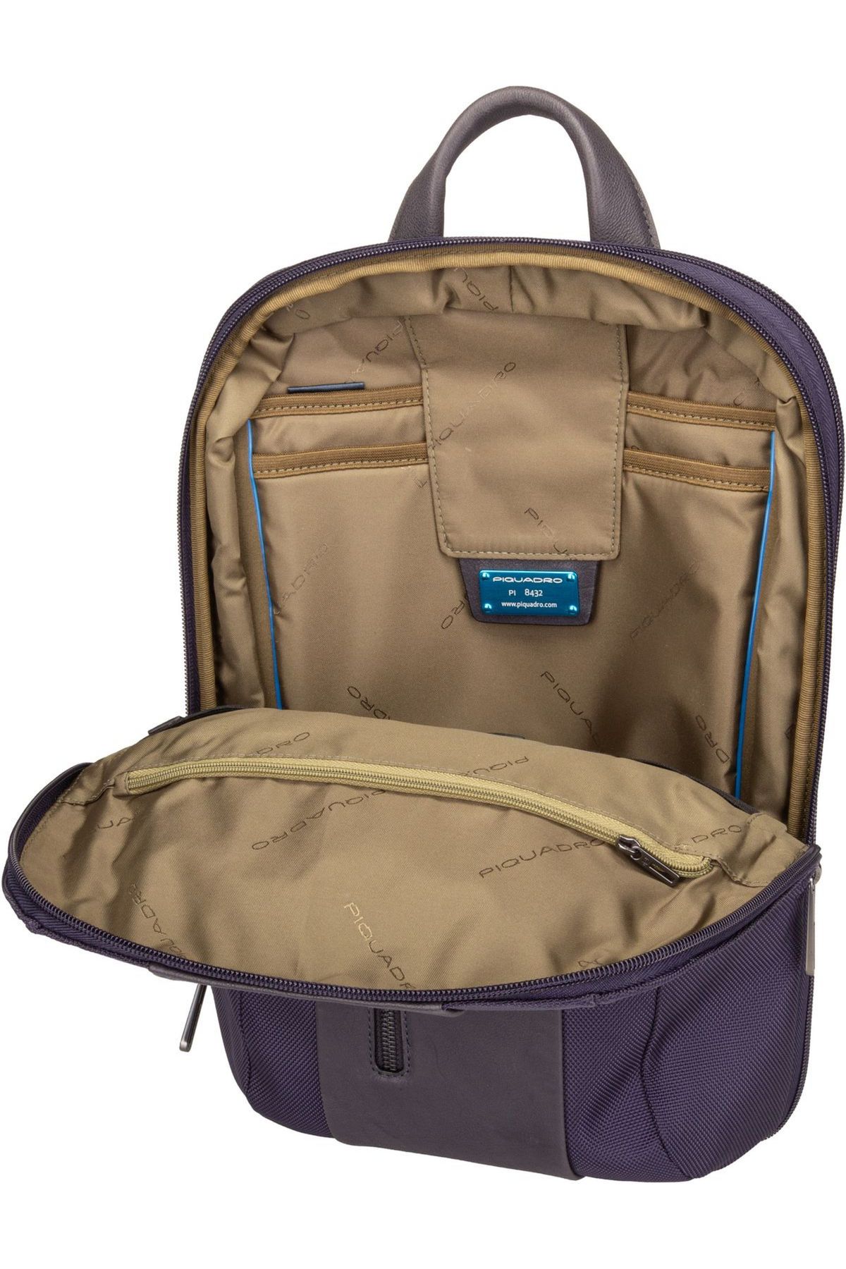 PIQUADRO-Rucksack / Backpack Brief Slim Laptop Backpack 3