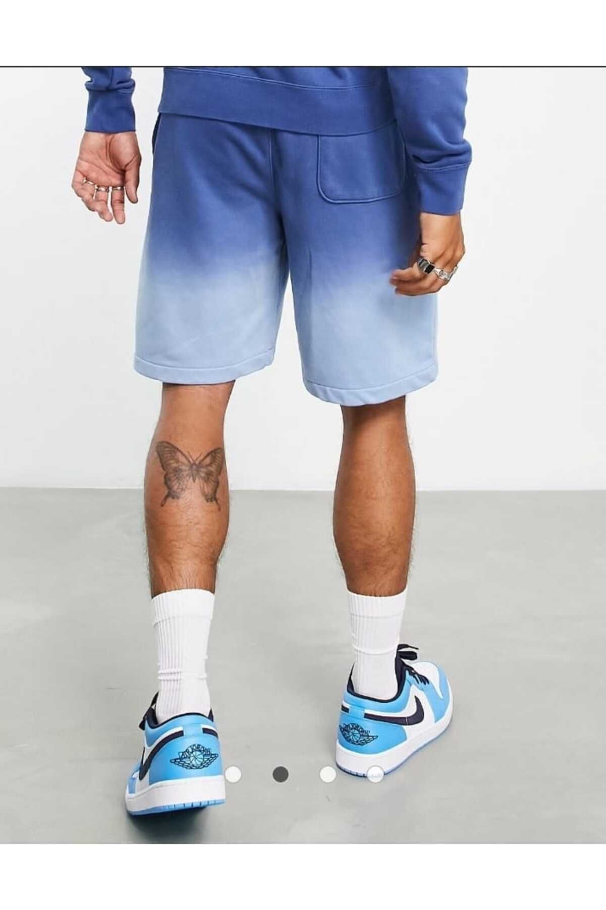 شورت و شلوارک مردانه آبی نایکی | CNG-STORE3 اورجینال - تصویر 3