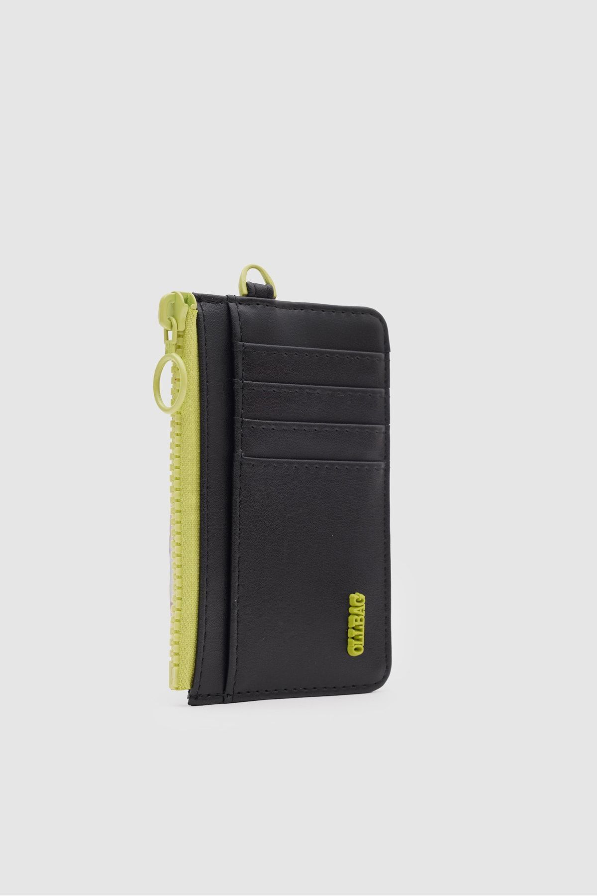 کیف پول مردانه و زنانه کارتهای سیاه رنگارنگ OL 212 OLLBAG