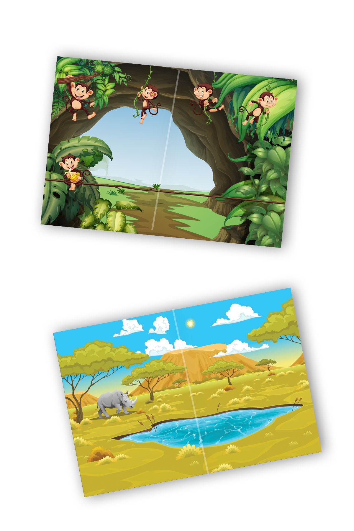 MERT BEBEK MY STİCKER BOOK '' SU ALTI DÜNYASI-VAHŞİ HAYVANLAR'' , 2Lİ SET TÜKENMEYEN STİCKER KİTABI fotoğrafı 6 (önizleme)