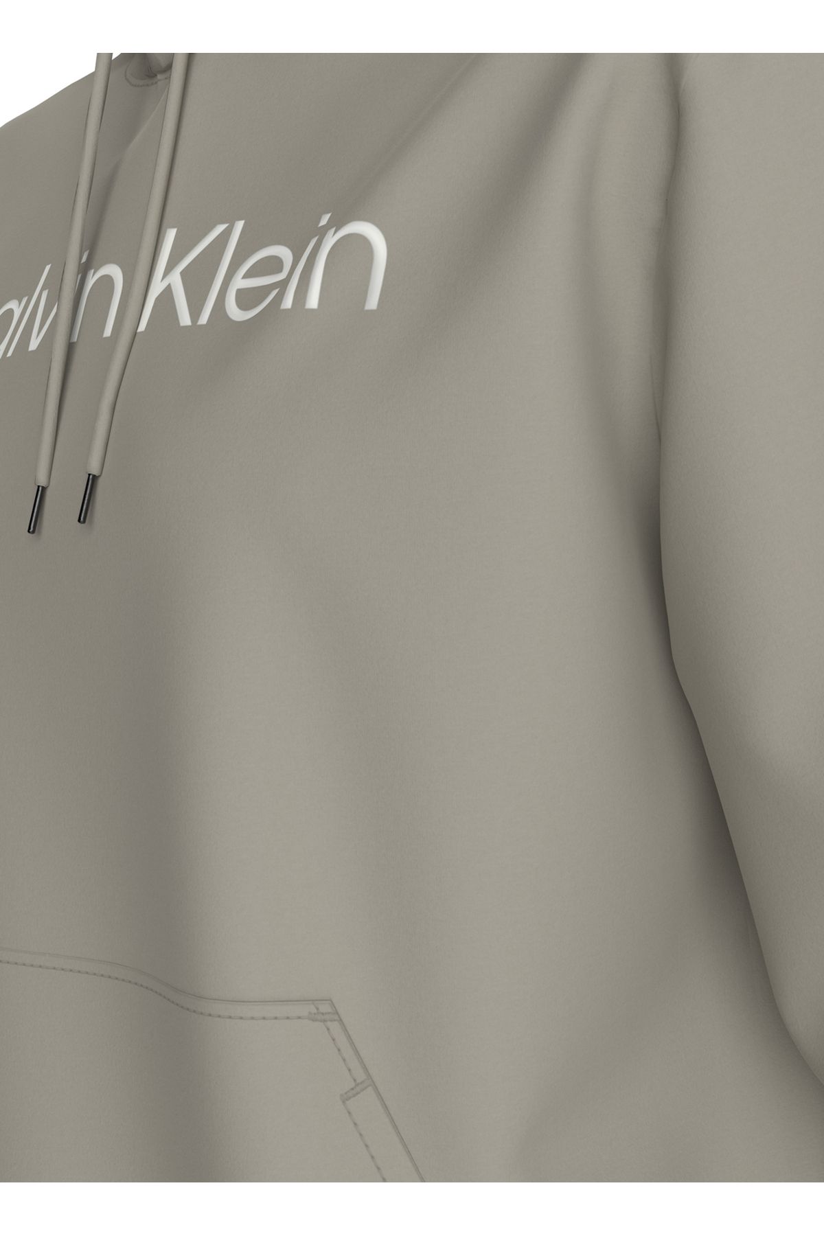 سویشرت خاکستری مردانه یقه Grey Male K10K111345PC7 Calvin Klein