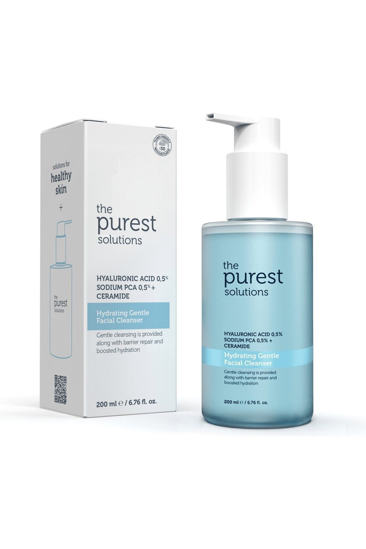 The Purest Solutions-Moisturizing and Barrier Repair Cleansing Gel for Dry and Combination Skin 200 ml 2