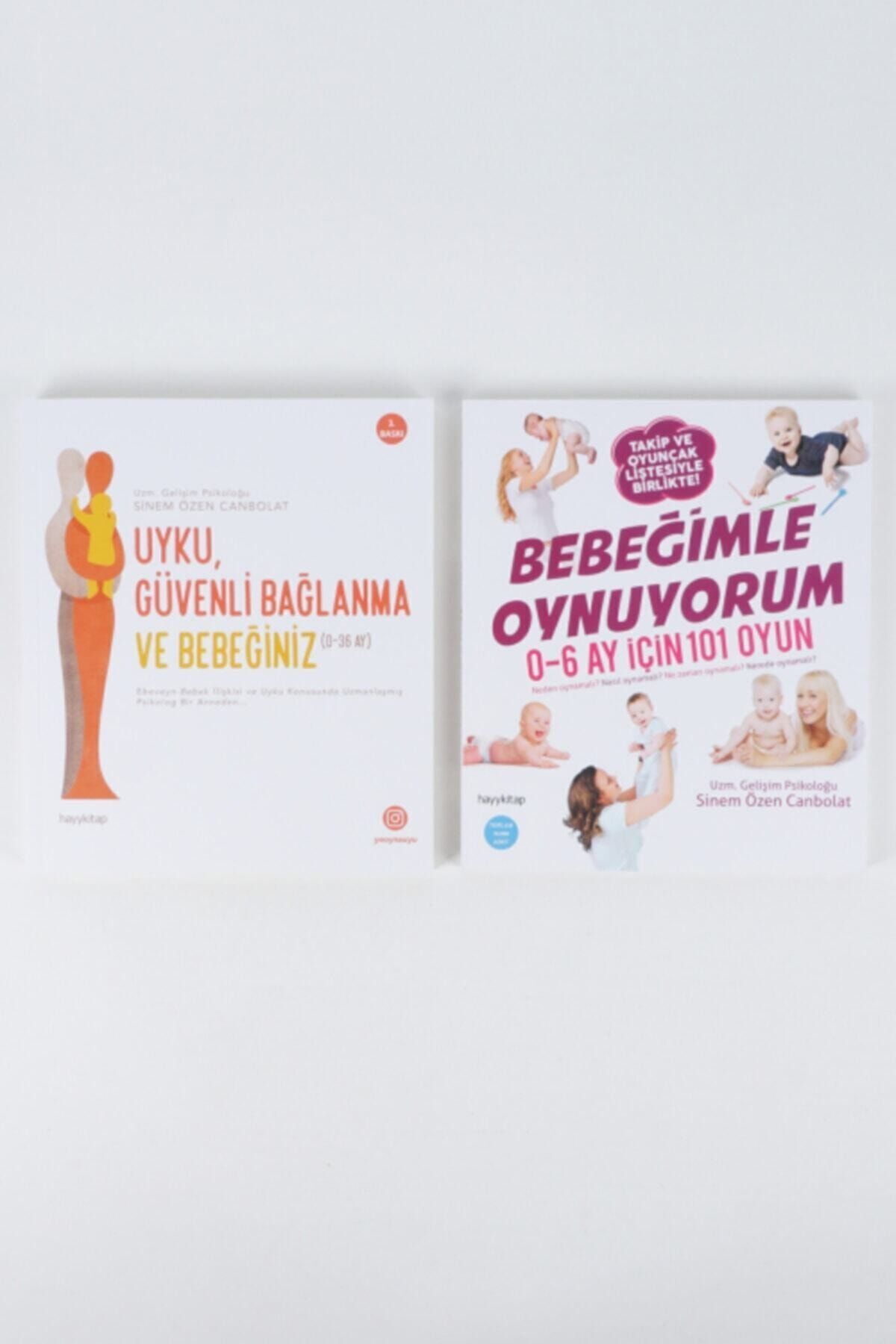hayykitap Sinem Özen 2 Li Set - Uyku Güvenli Bağlanma - Bebeğimle Oynuyorum 2 Li Set