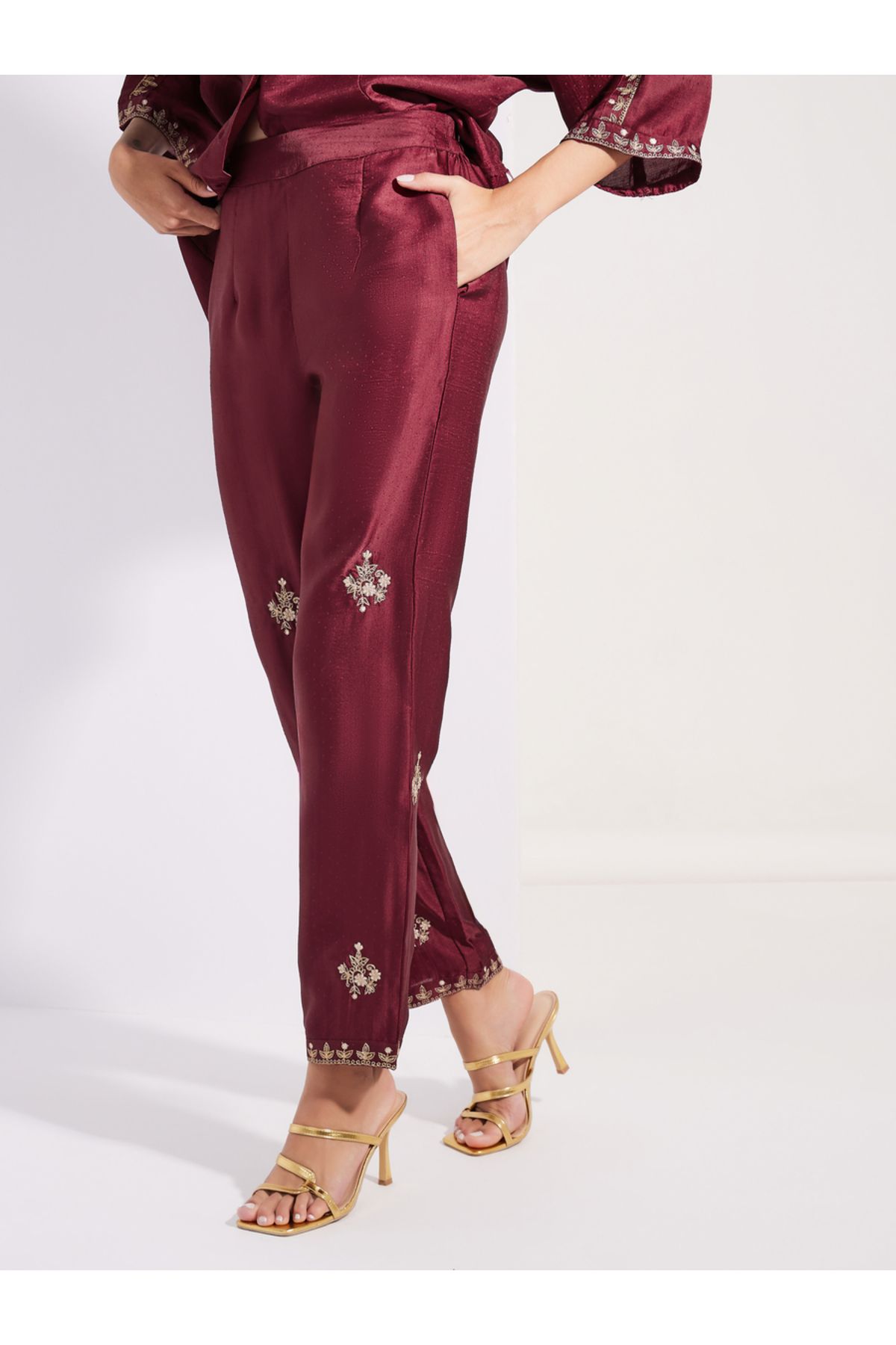 Styli-Ruched Side Asymmetric Neck Bodycon Maxi Dress 6
