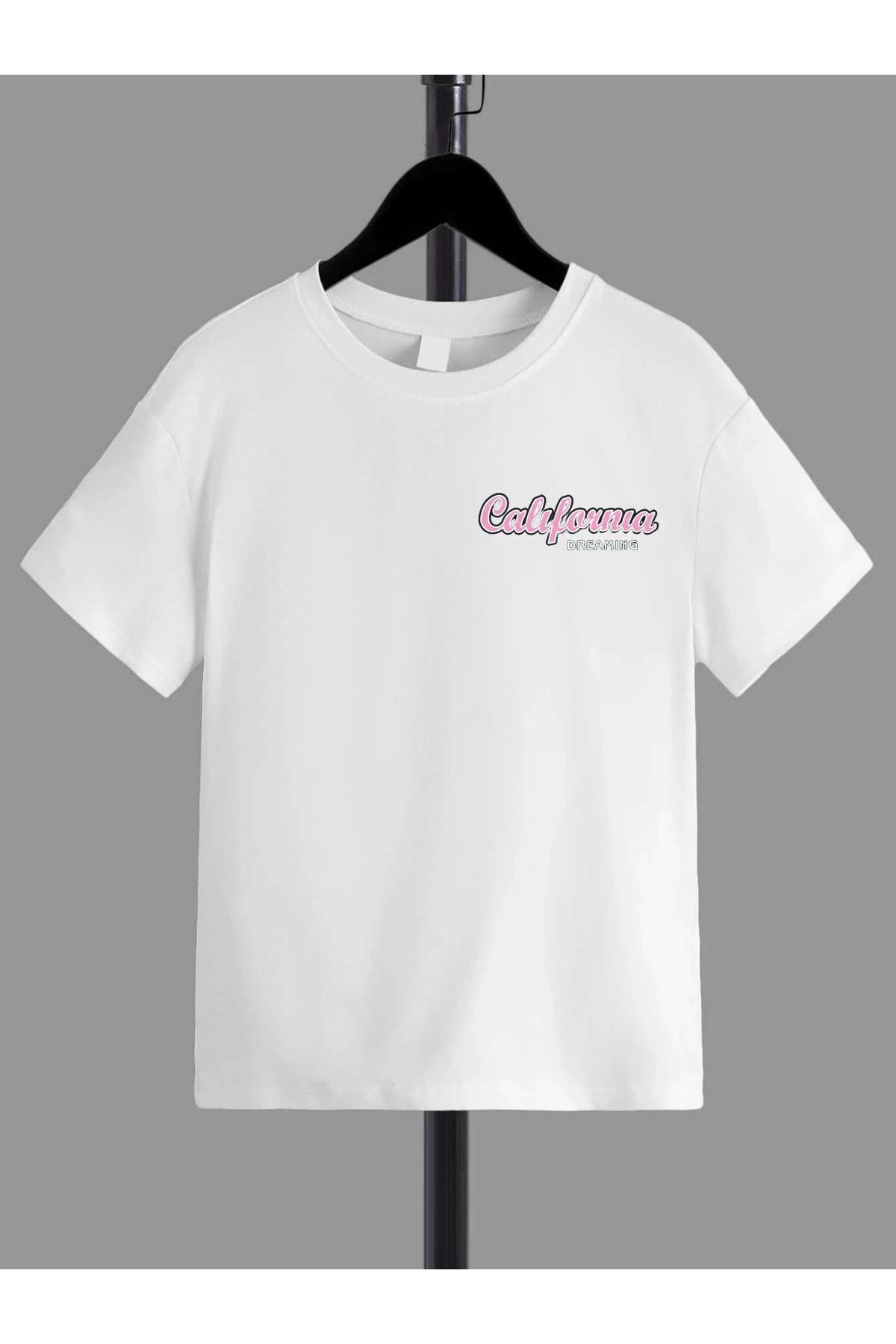 VASK Ünisex Rahat Kalıp Pamuklu Baskılı Beyaz Çocuk T-shirt fotoğrafı 2 (önizleme)