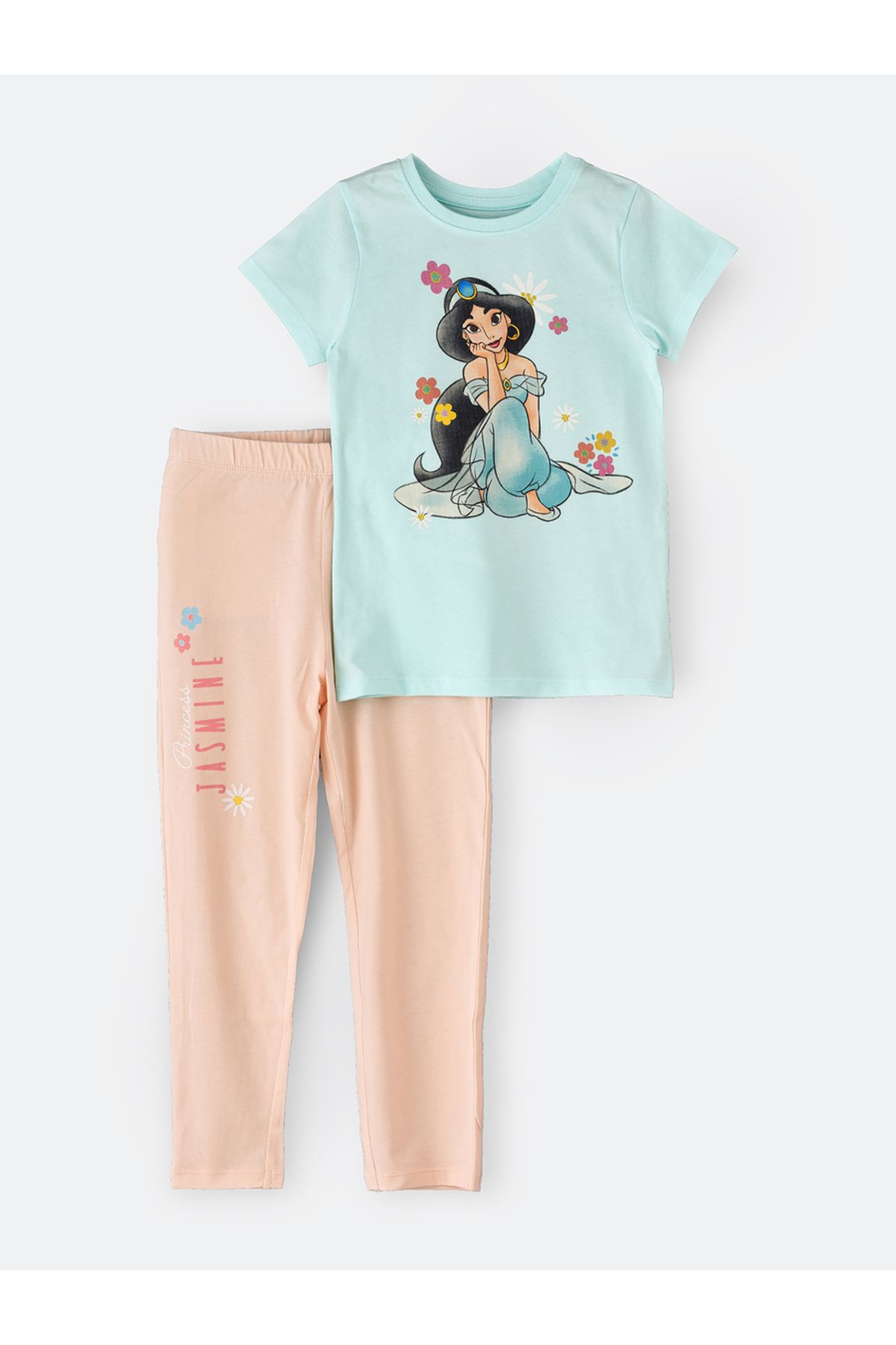 URBAN HAUL By Styli Disney Princess Jasmine Graphic T Shirt Pyjama Set Trendyol