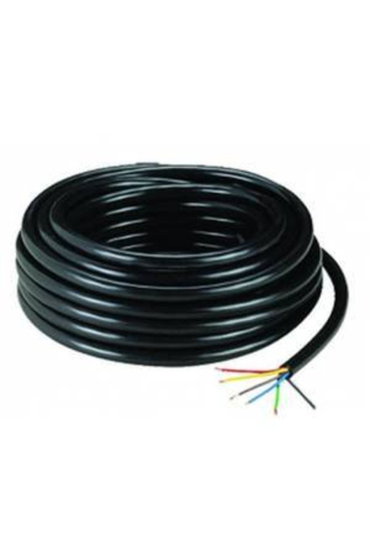 HT MARIN 5*1 Ttr Römork Tesisat Kablosu 10 Mt. Siyah