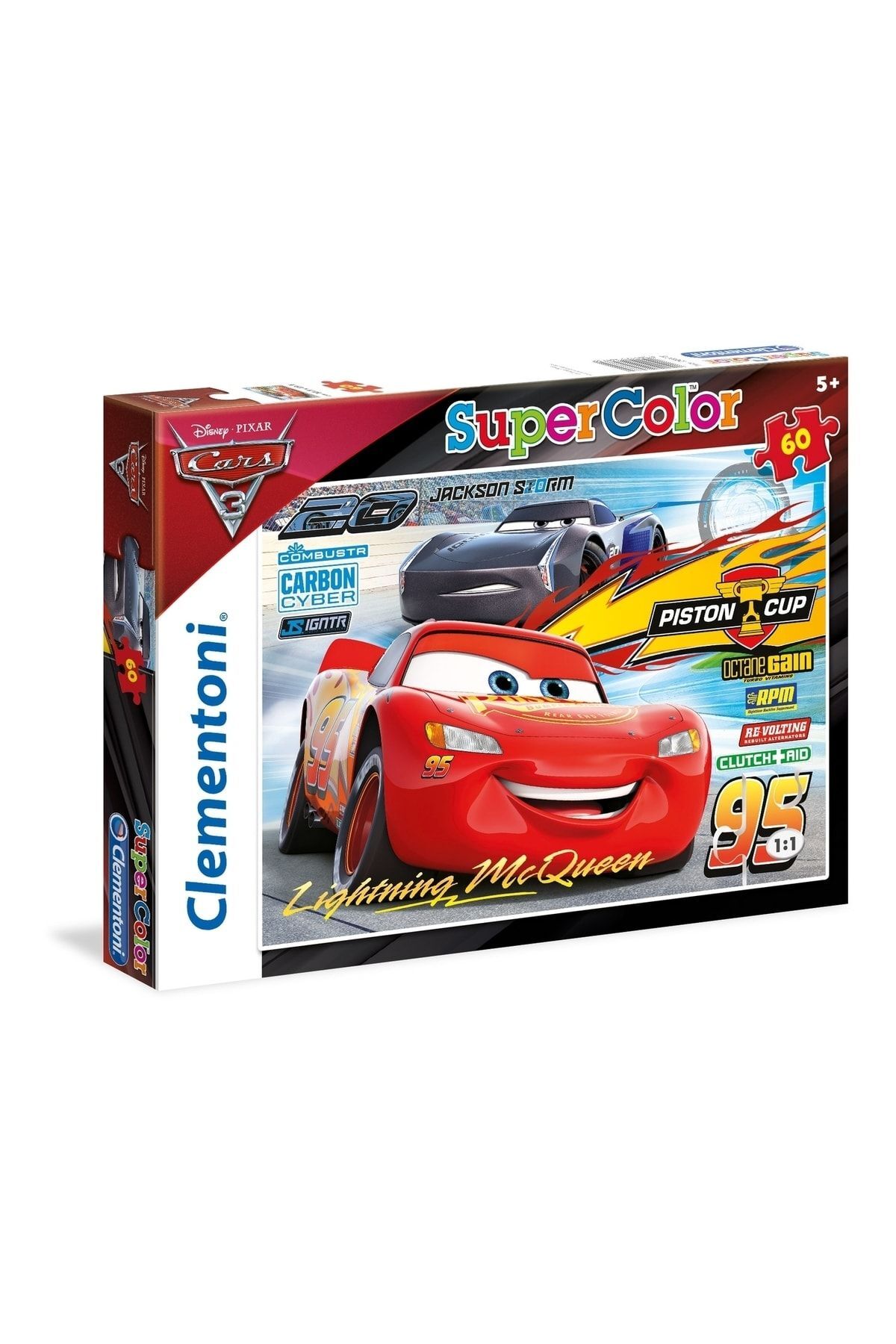 Genel Markalar - 26973 - Supercolor Puzzle - Cars 3 - 60 Parça - Disney ...