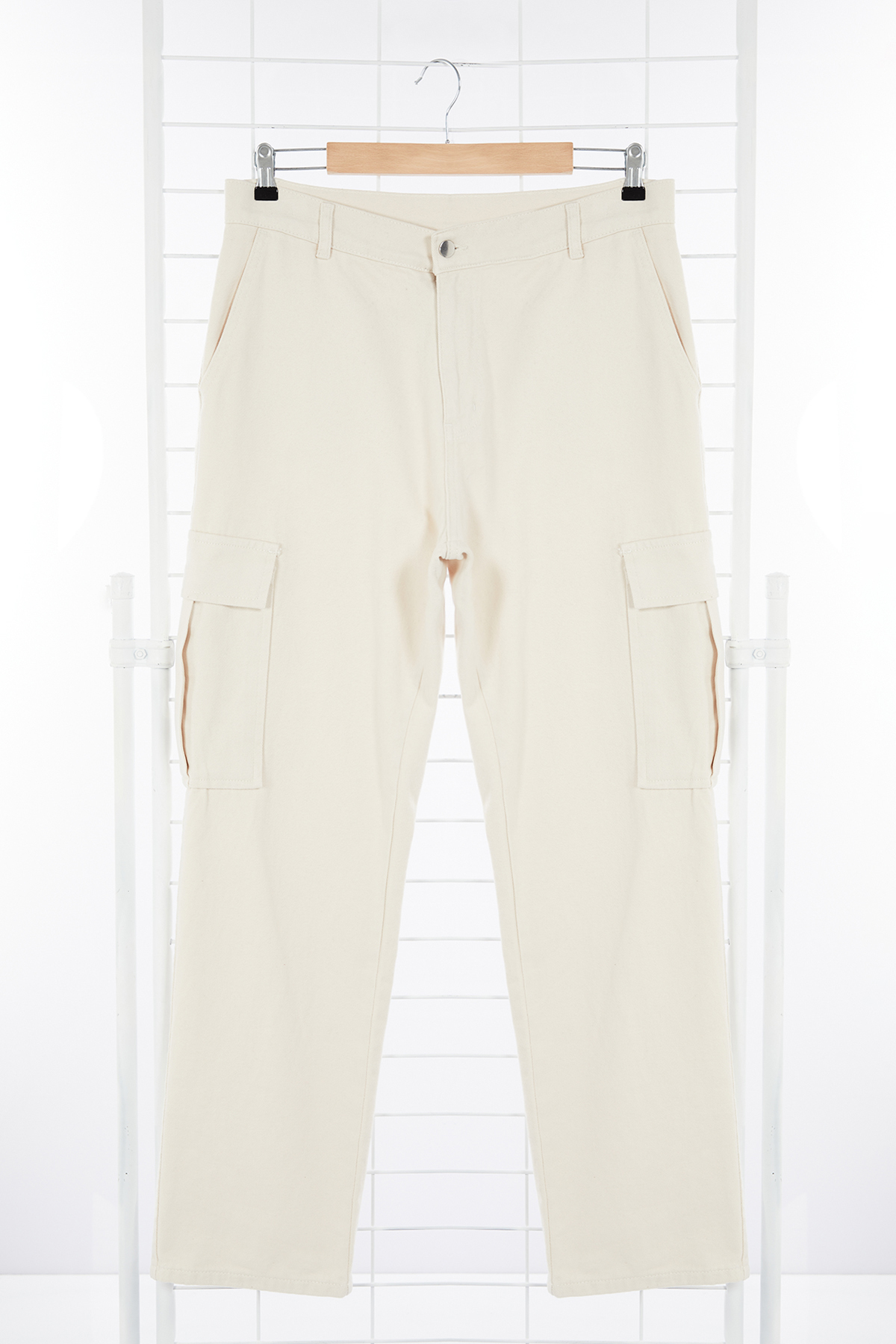  Trendyolmilla Man Ta? Erkek Kargo Cepli Baggy Pantolon