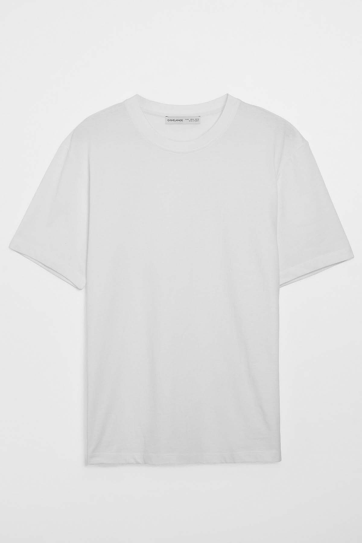 Cultıvated Erkek 3 Lü Paket Comfort Fit %100 Pamuk Kalın Dokulu Çok Renkli T-shirt