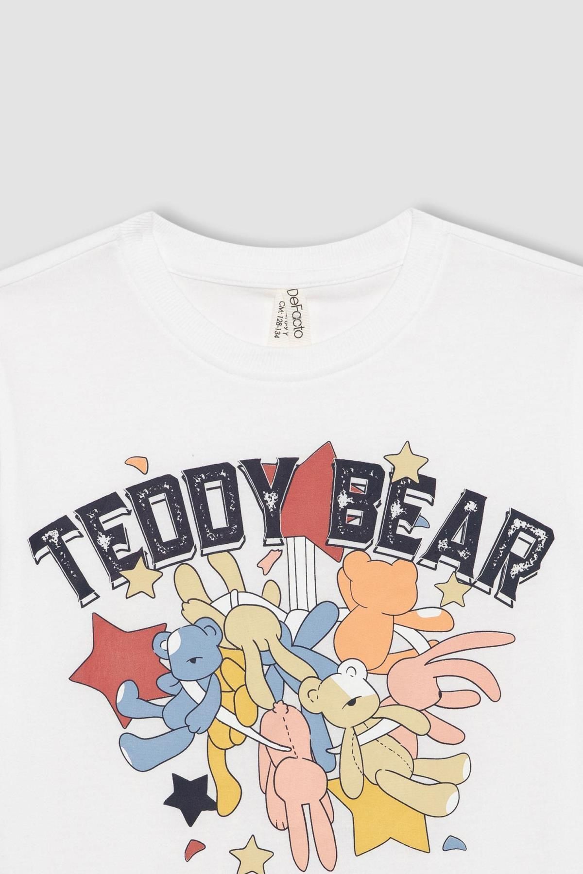 تی شرت دخترانه دفاکتو | B5089A824SM Defacto - Image 8