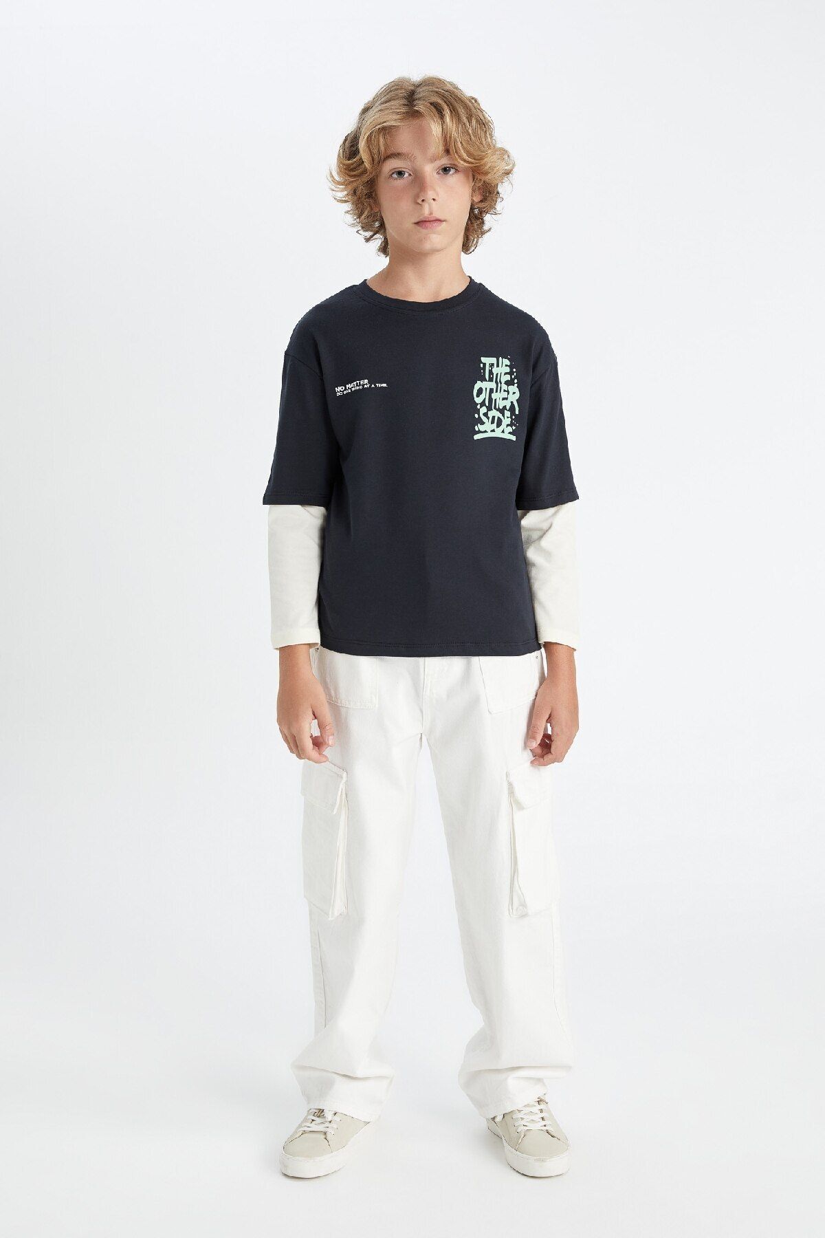 تی شرت پسرانه دفاکتو | C9569A824AU Defacto - Image 2