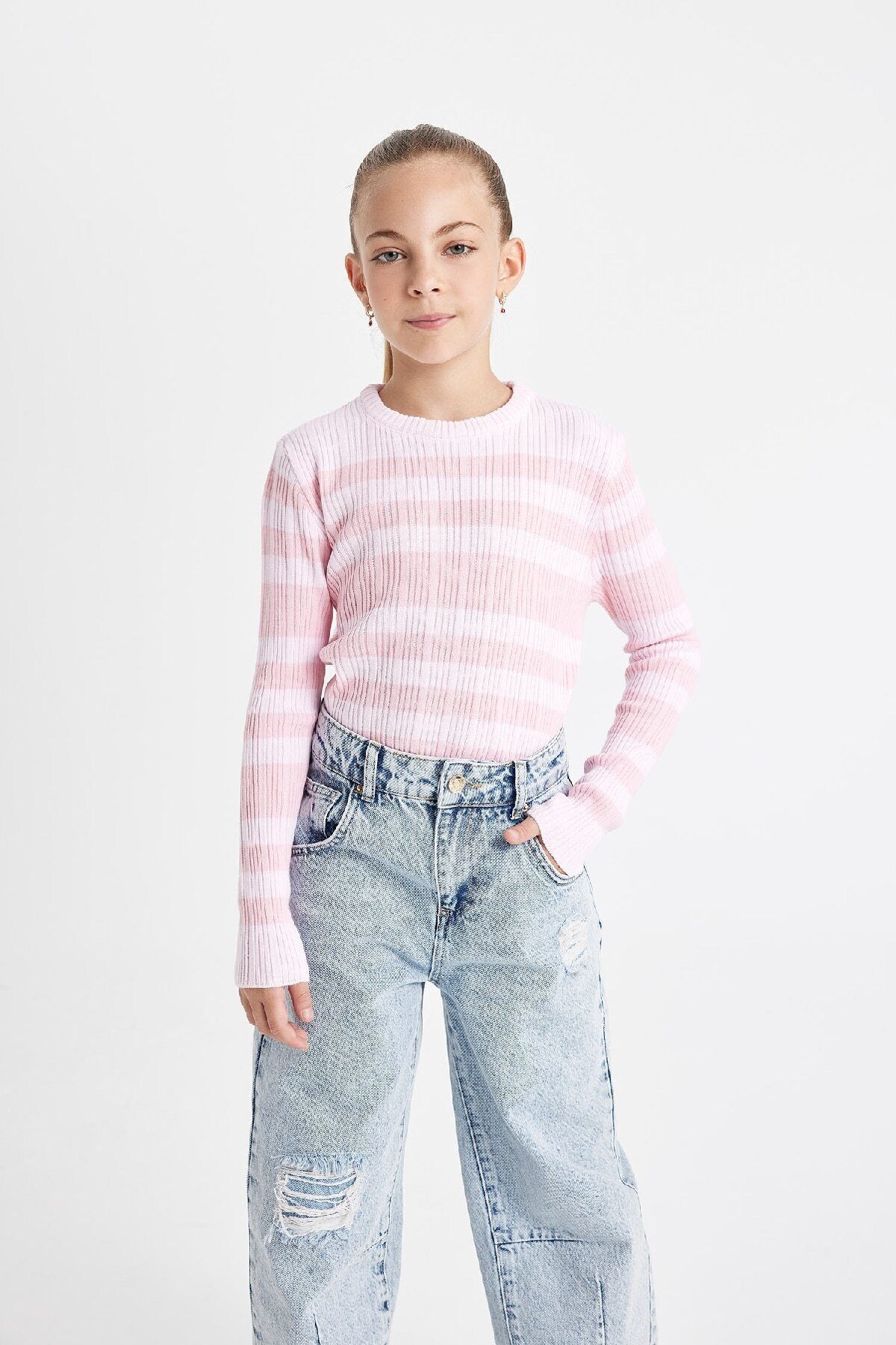 بافت دخترانه دفاکتو | C6974A824AU Defacto - Image 3