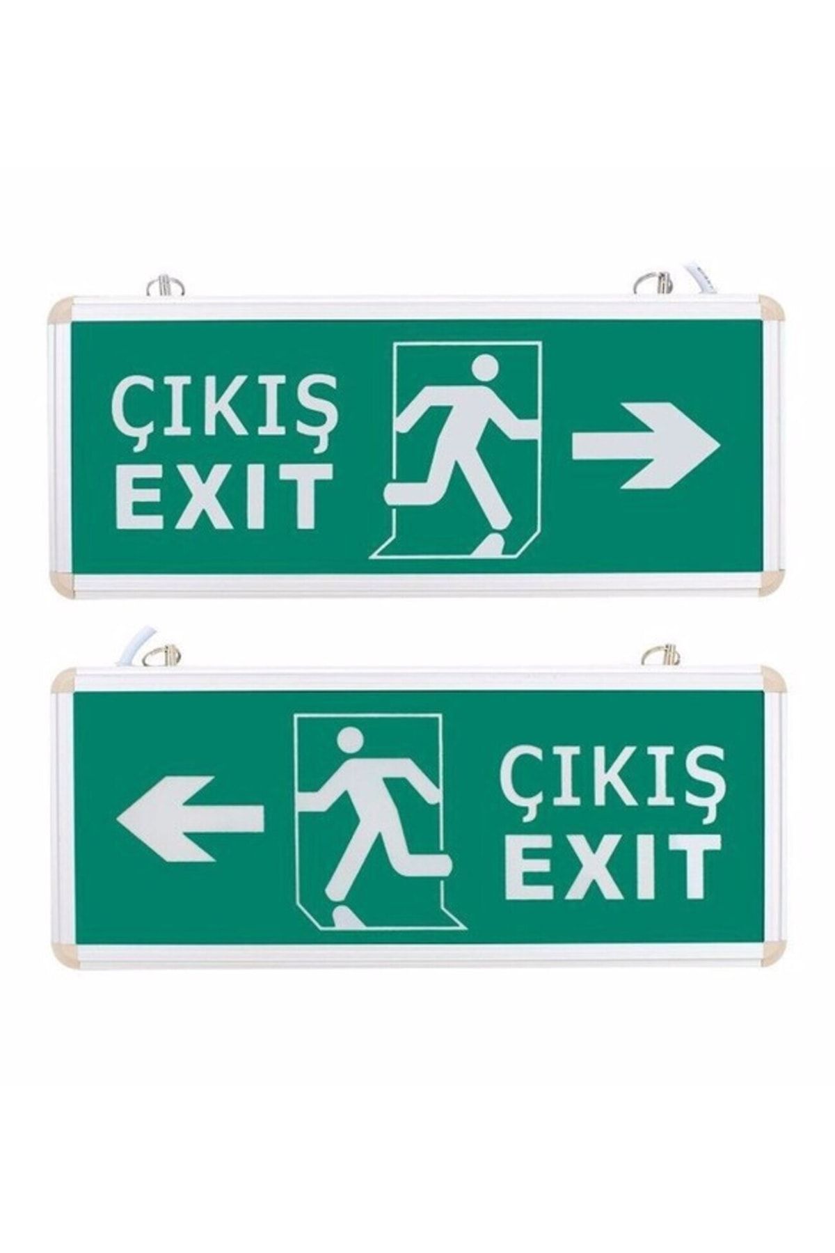 Cata Ct-9170 Ledli Exıt Armatür - Acil Çıkış Levhası (3 Saat Şarjlı)