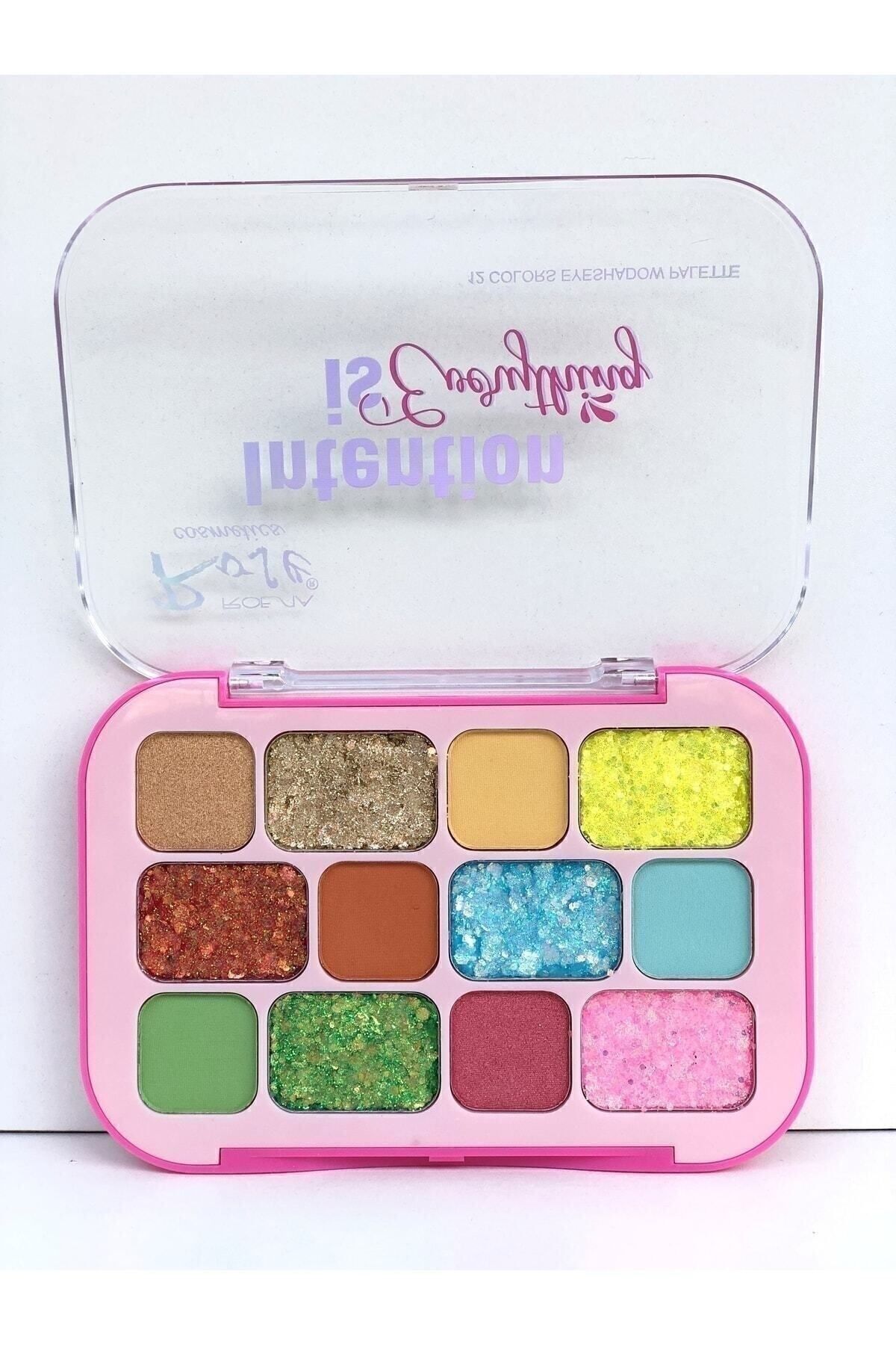 سایه چشم  رنگارنگ Roesıa Rose Cosmetics | R1254 اورجینال - تصویر 2