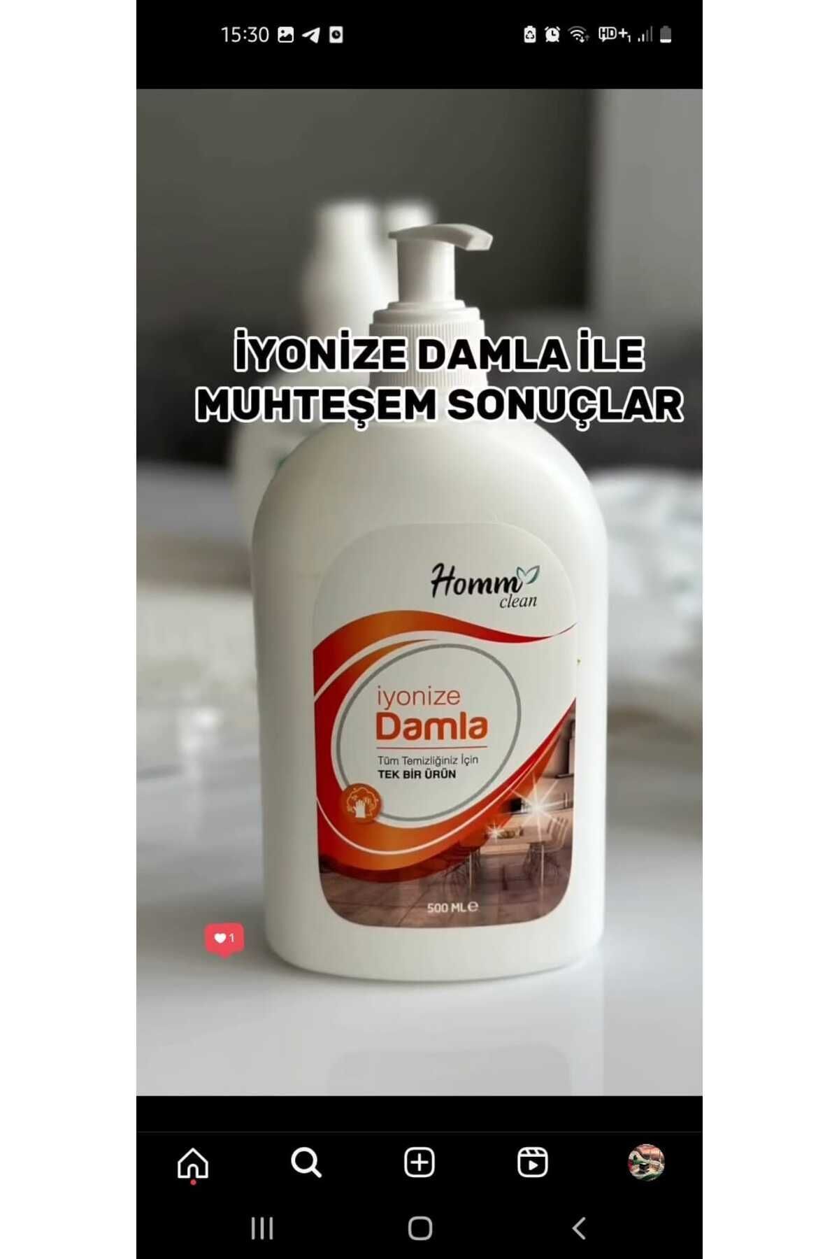 ESAYME İyonize Damla Genel Temizlik Ürünü 500 ml