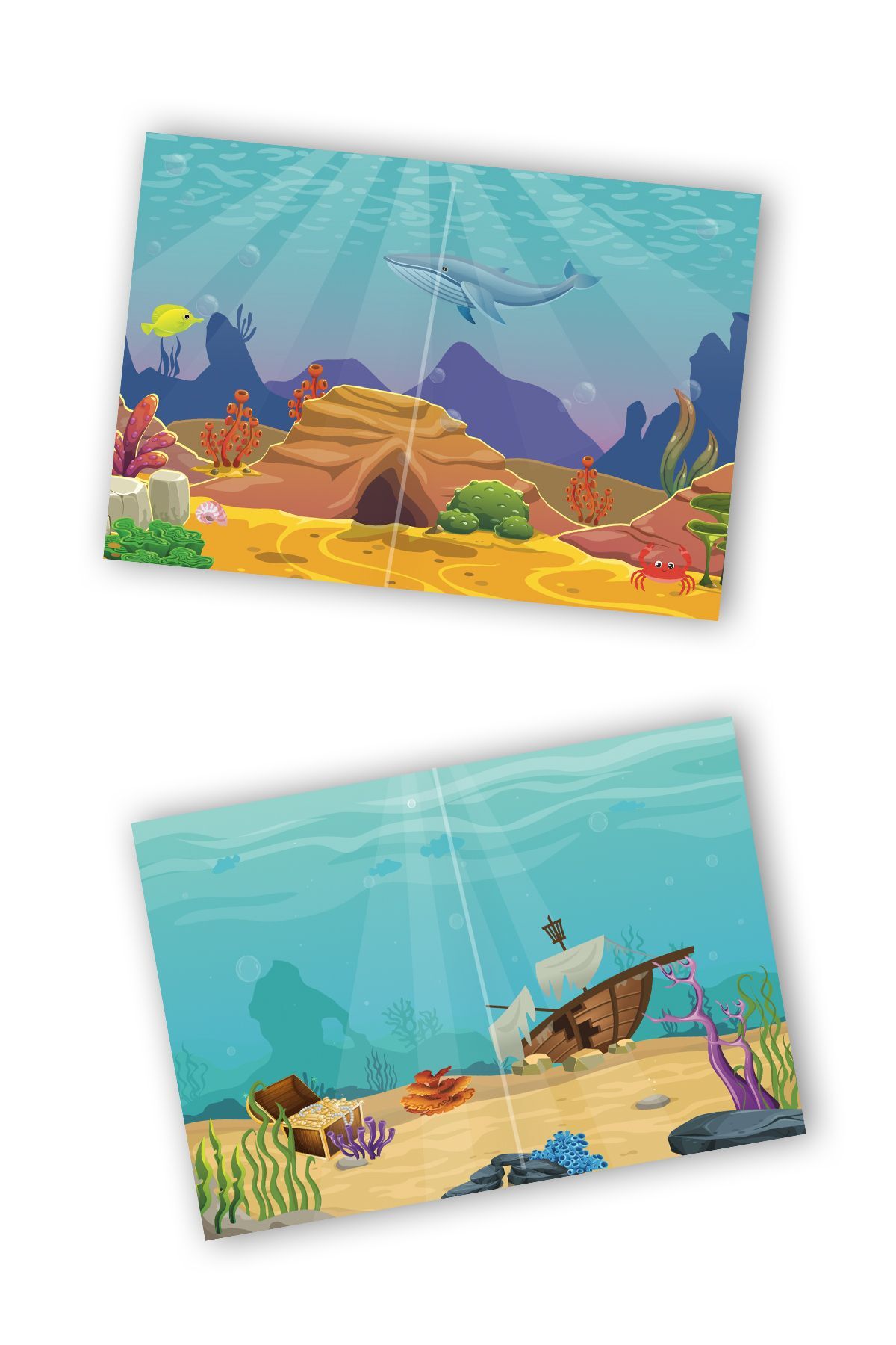 MERT BEBEK MY STİCKER BOOK '' SU ALTI DÜNYASI-VAHŞİ HAYVANLAR'' , 2Lİ SET TÜKENMEYEN STİCKER KİTABI fotoğrafı 7 (önizleme)