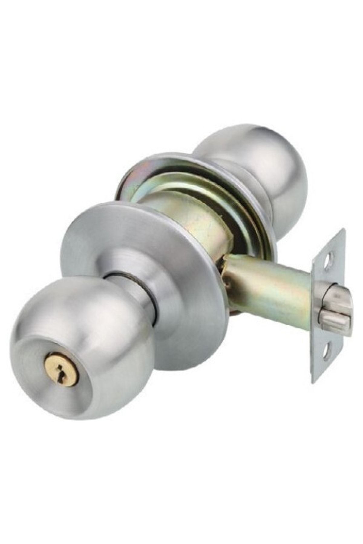 Combat Kapı Kilit Pratik Topuzlu Kapı Kolu Kilidi Otel Tipi Kapı Kolu Kilit Wc Banyo