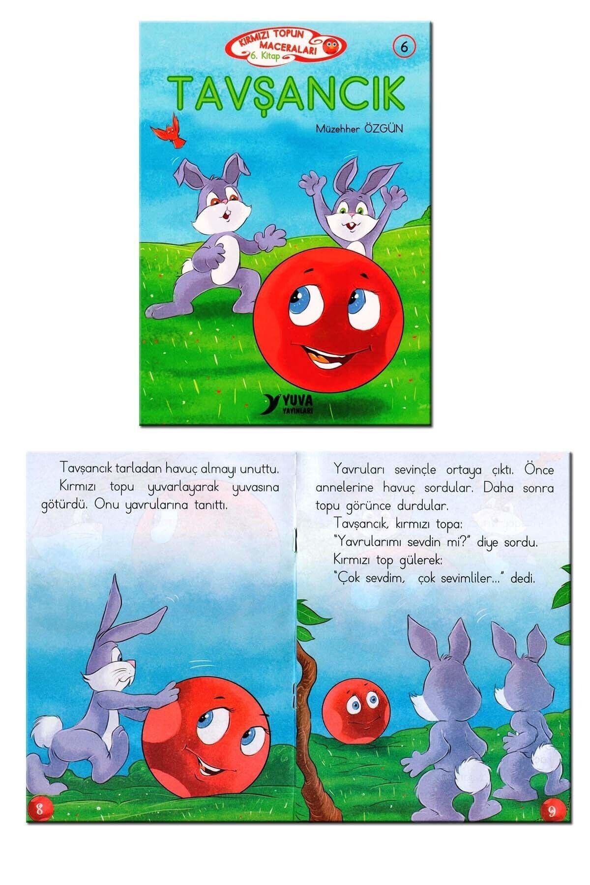 5 Renk Yayınları 1. Sınıf Şimdi Okuma Vakti Ve Kırmızı Topun Maceraları Tam 21 Hikaye Kitabı fotoğrafı 3 (önizleme)