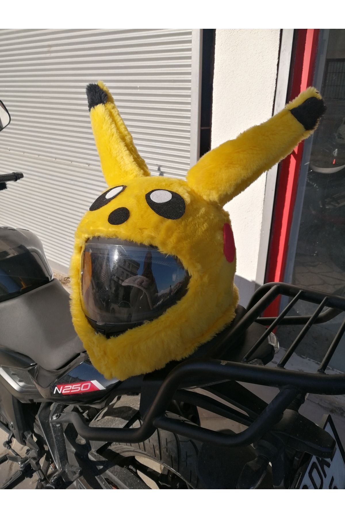 Pikachu bike helmet 2025