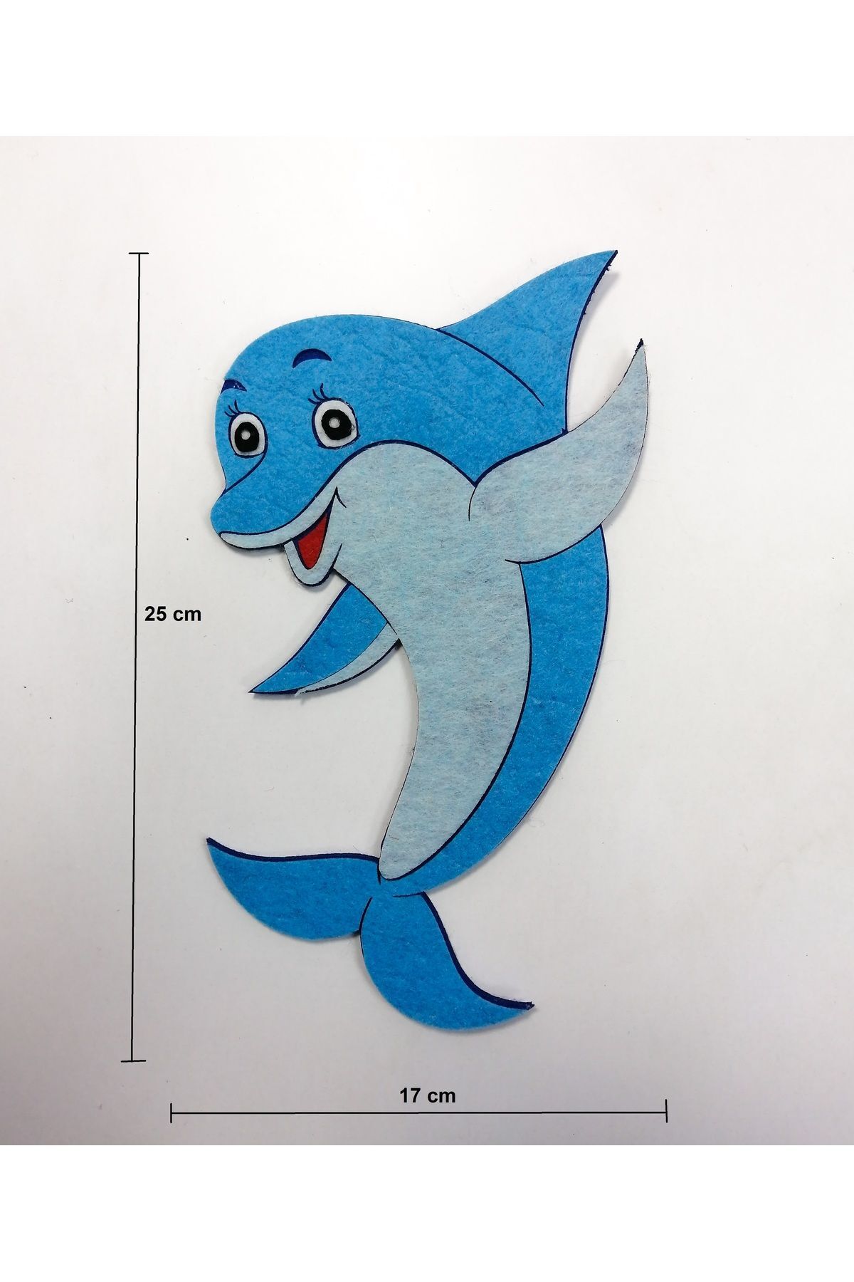 Felt Figure, Dolphin 25 cm