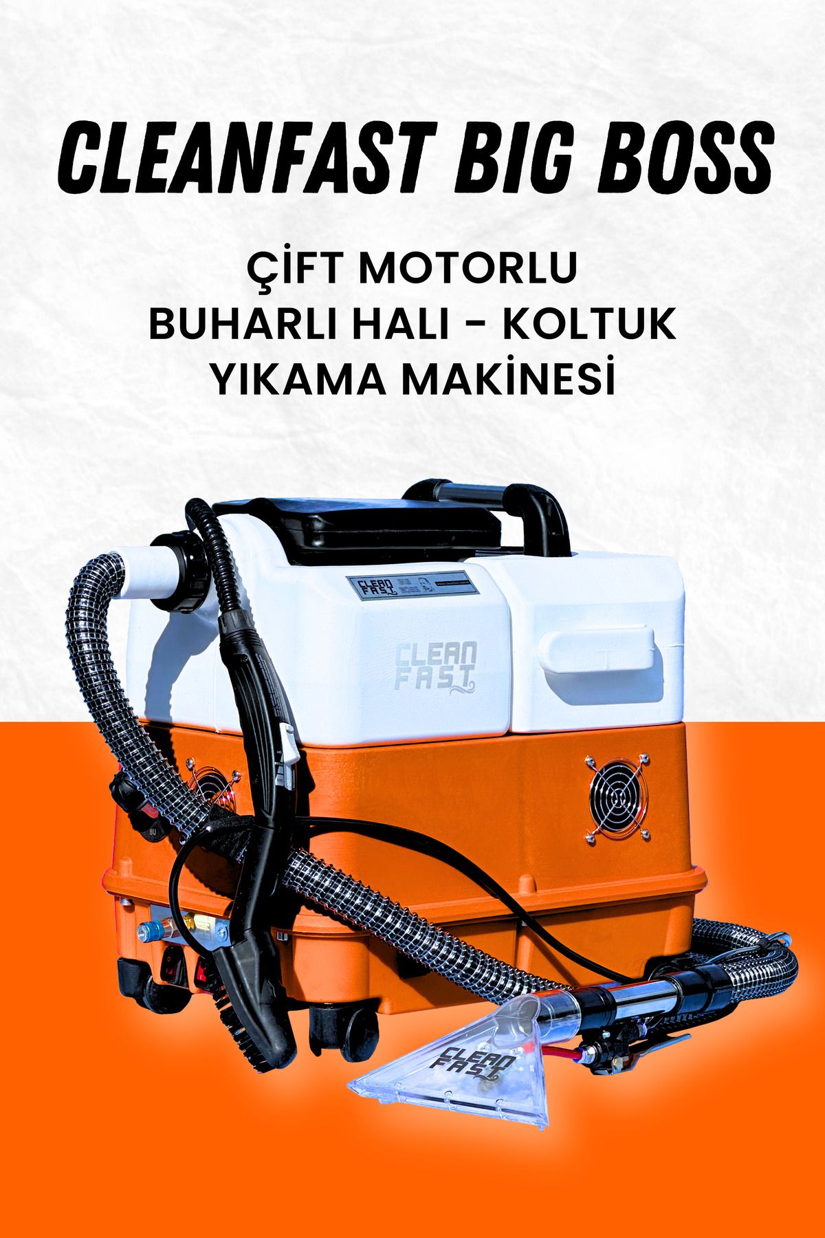 CLEANFAST İNOVASYON CLEANFAST BİG BOSS HALI VE KOLTUK YIKAMA MAKİNESİ