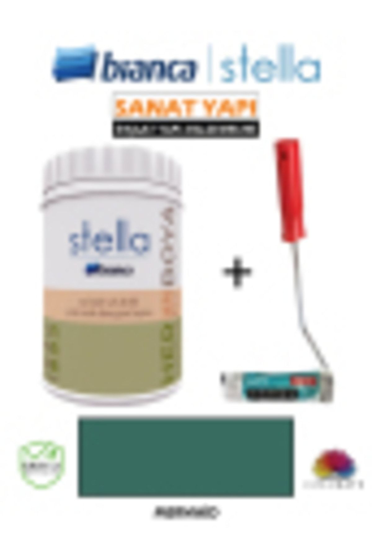 Stella Water Based Acrylic (Paint+ Decor Velvet Roll with Handle)