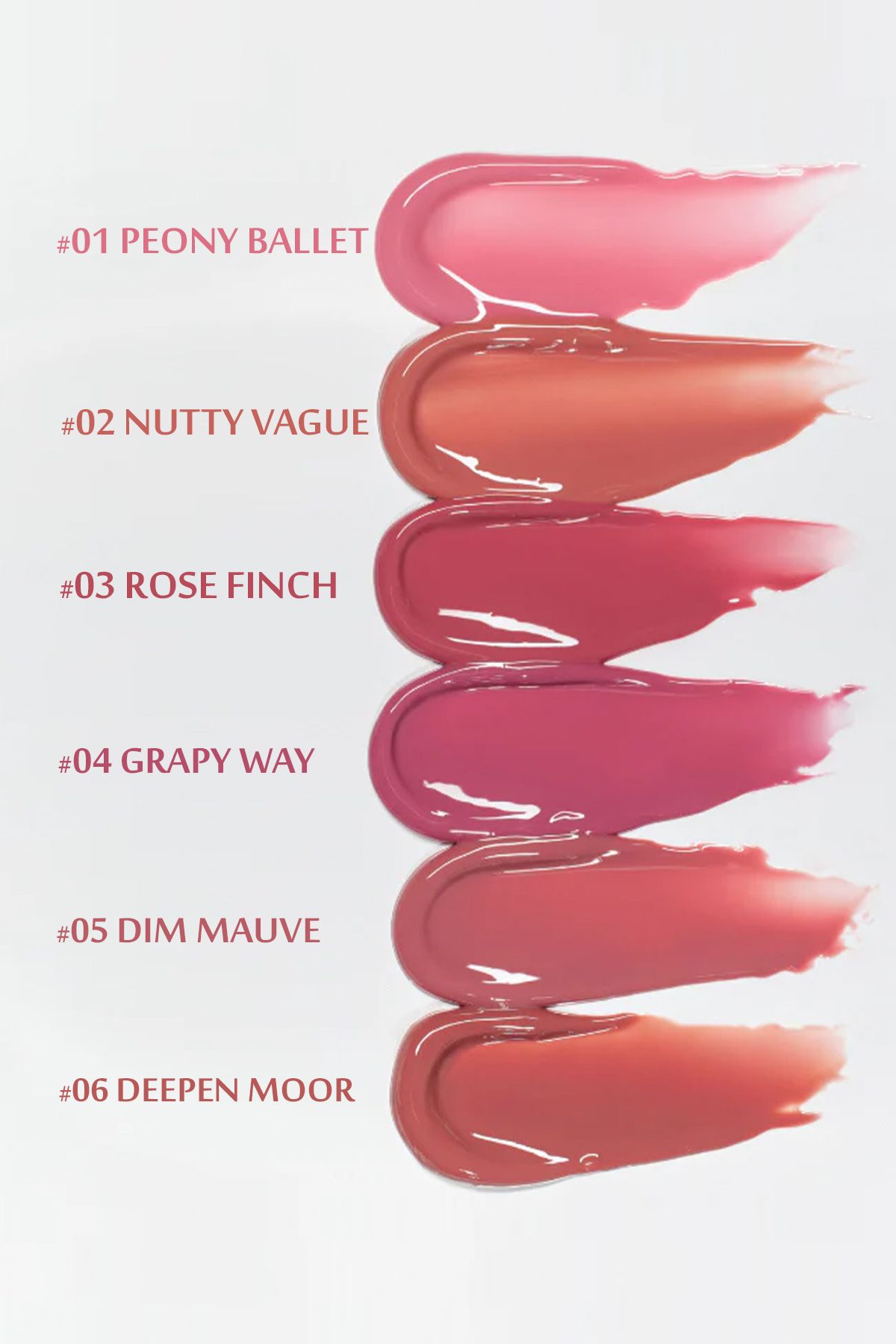 Romand-Vegan Lip Gloss - Plump Look, Glasting Color, Providing -05 Dim Mauve 4