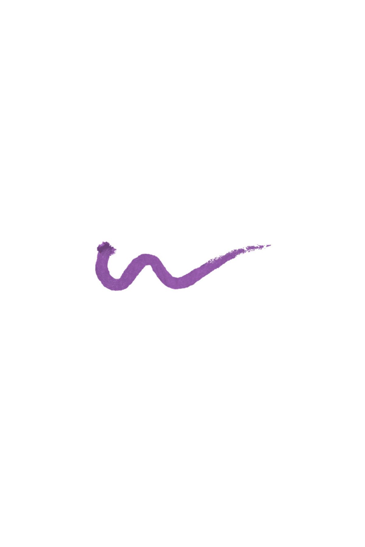 مداد چشم - انعکاس طلا 10H WEAR GRAFIC EYELINER & KAJAL - 04 Violet Twilight KIKO