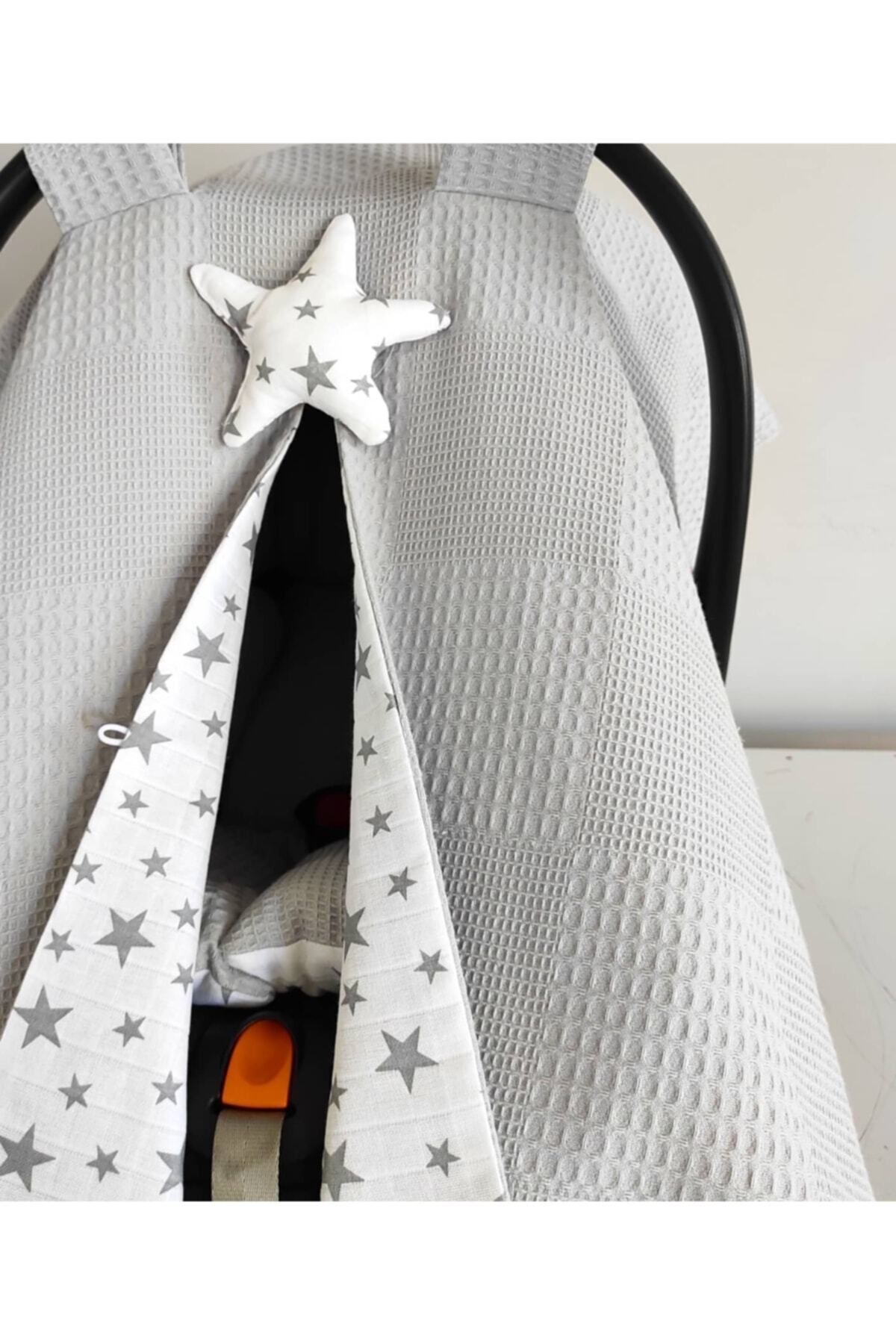 Azra design Orjinal Satıcı Ismi !! Müslin Kumaş Puset Örtüsü Ve Puset Minderi fotoğrafı 3 (önizleme)