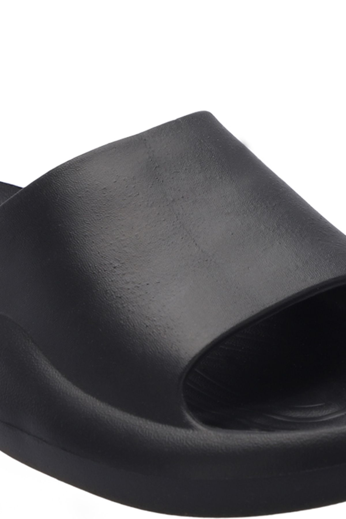 دمپایی سیاه مردانه تری من مردانهه پوست Slazenger