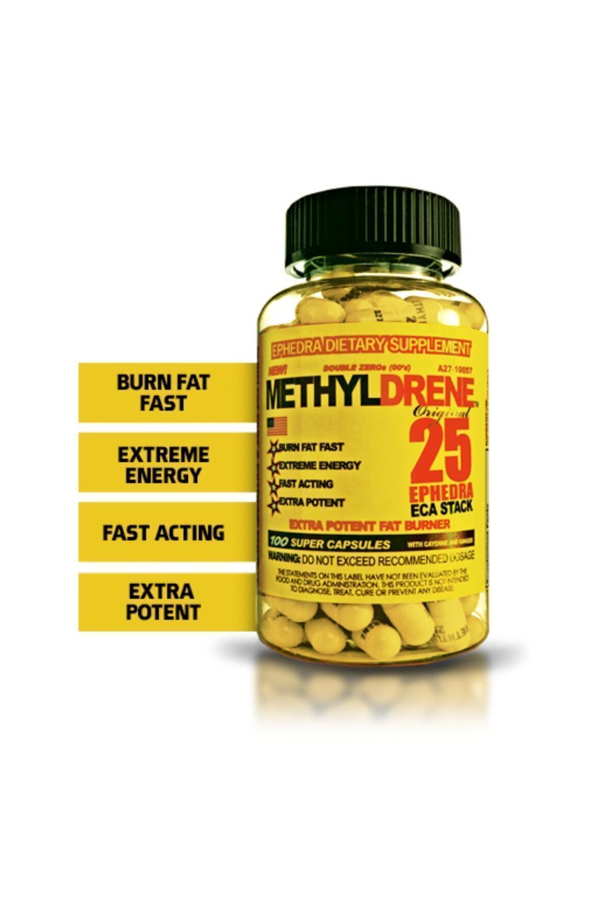 Methandmade Cloma Fat Burner Eca Stack 100 Caps