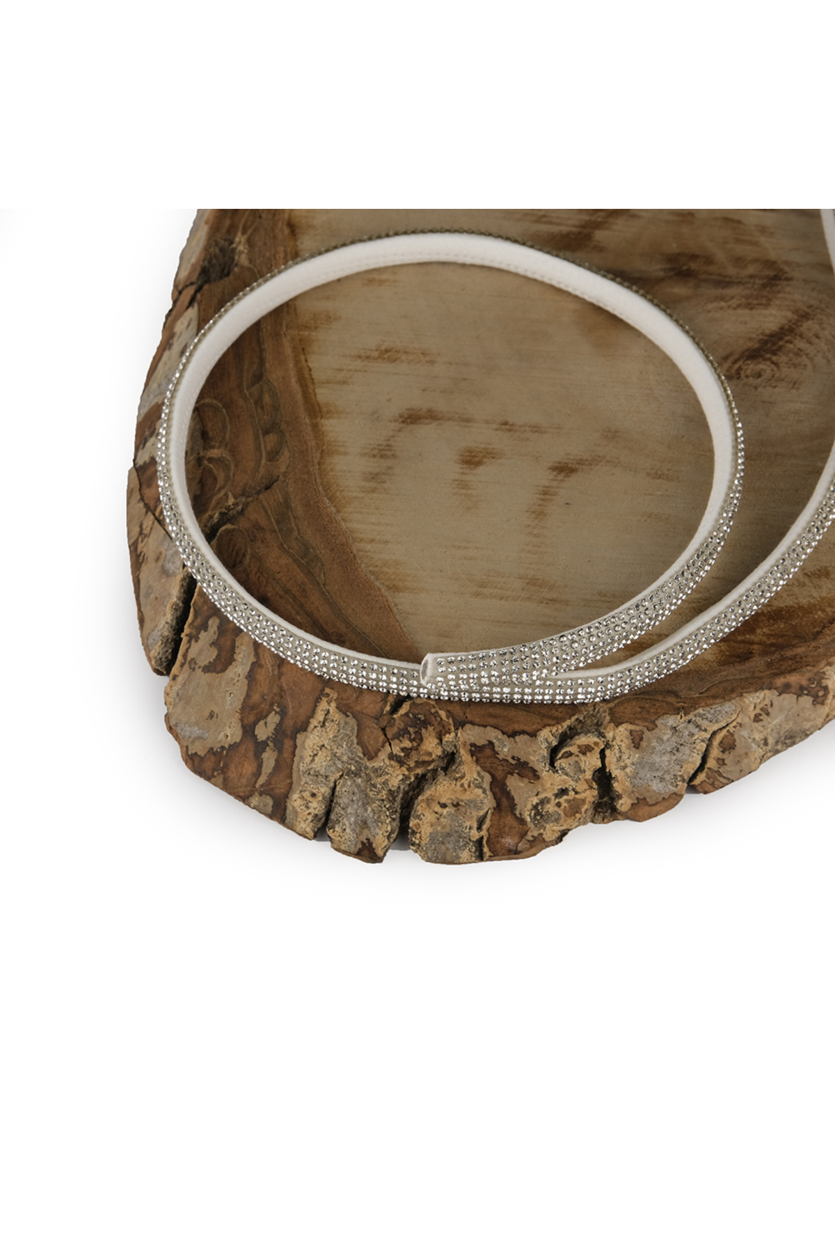 Prestij Boncuk Lüks Taşlı Şerit Aplik Abiye Elbise Süsü  Toka ve Gözlük Askı Kordonu Beyaz 1 Metre