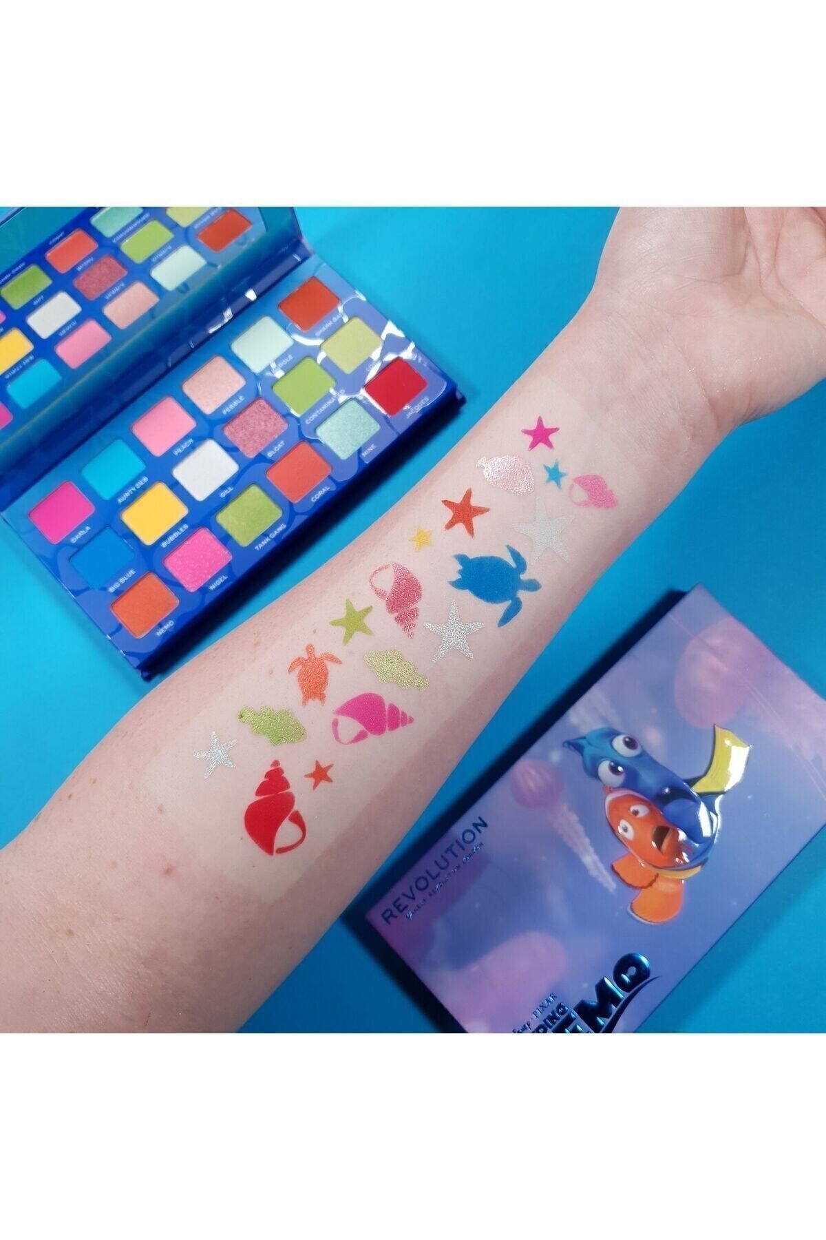 Revolution-Finding Nemo Eyeshadow - Lost Fish Nemo Pattern Palette 6