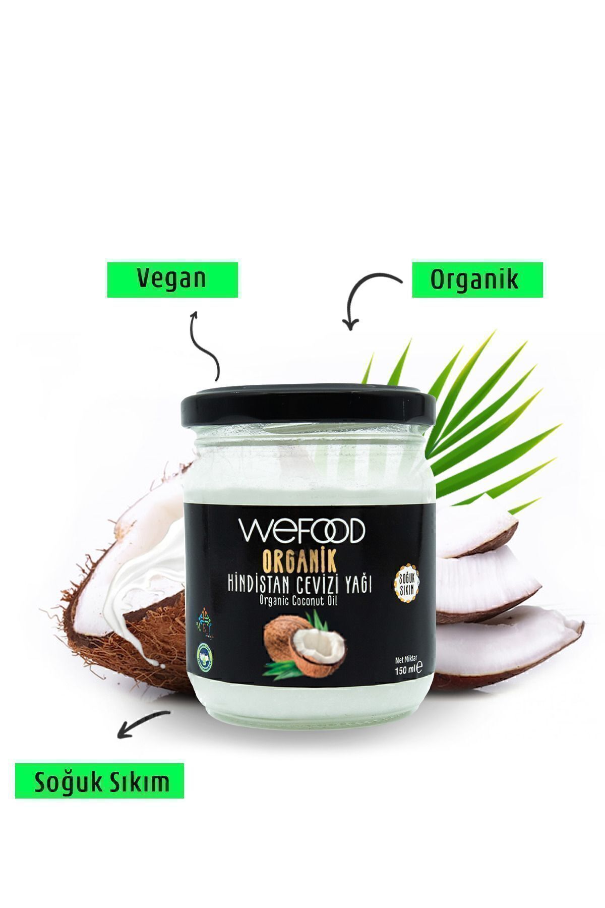 Organic Coconut Oil 150 ml (Cold Pressed) Organic Coconut Oil 150 ml (Cold Pressed)