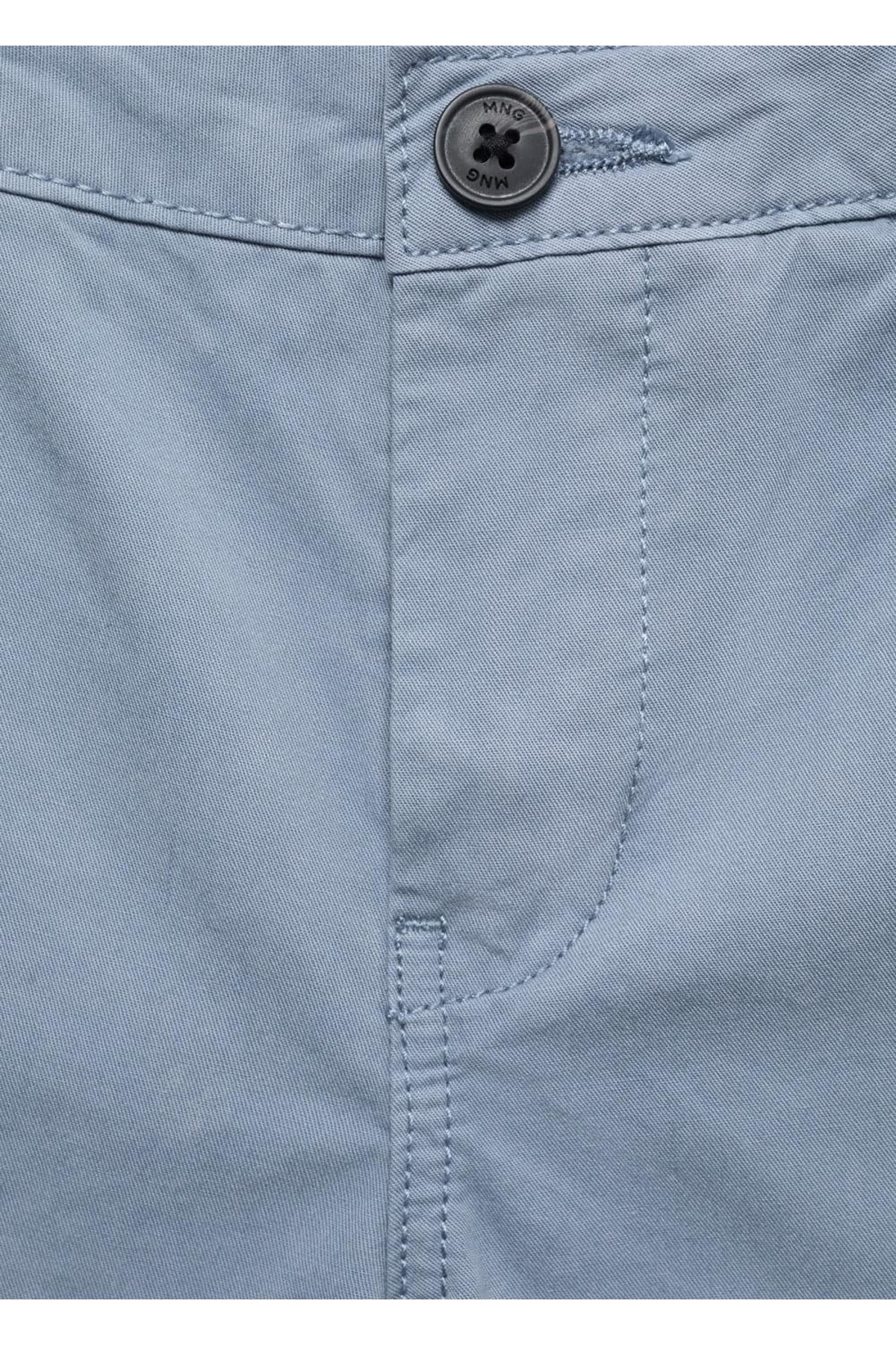 شورت و شلوارک پسرانه آبی منگوMANGO Kids | 67096728 اورجینال - تصویر 6