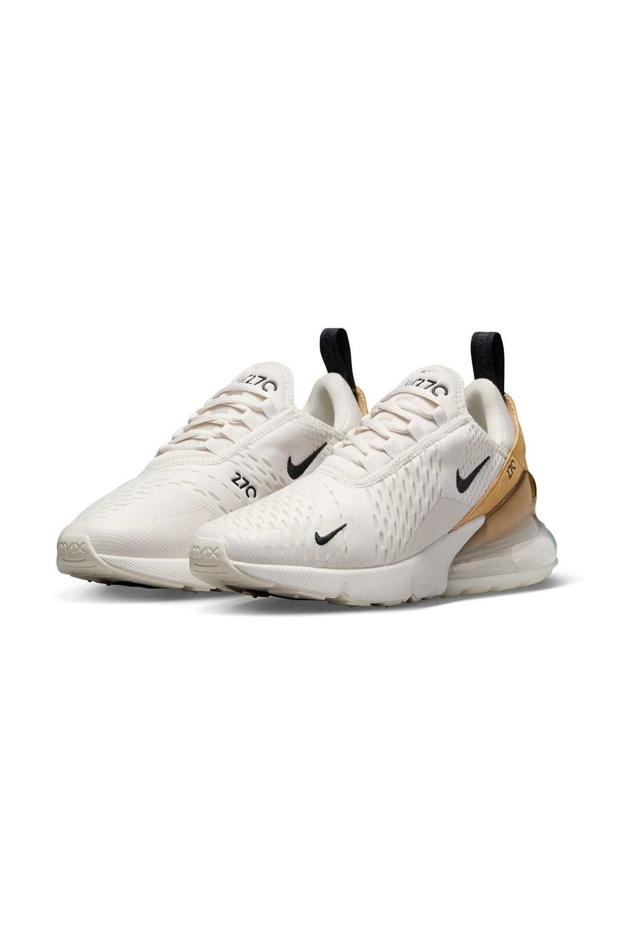 اسنیکر زرد زنانه کفش ورزشی Air Max 270 Nike