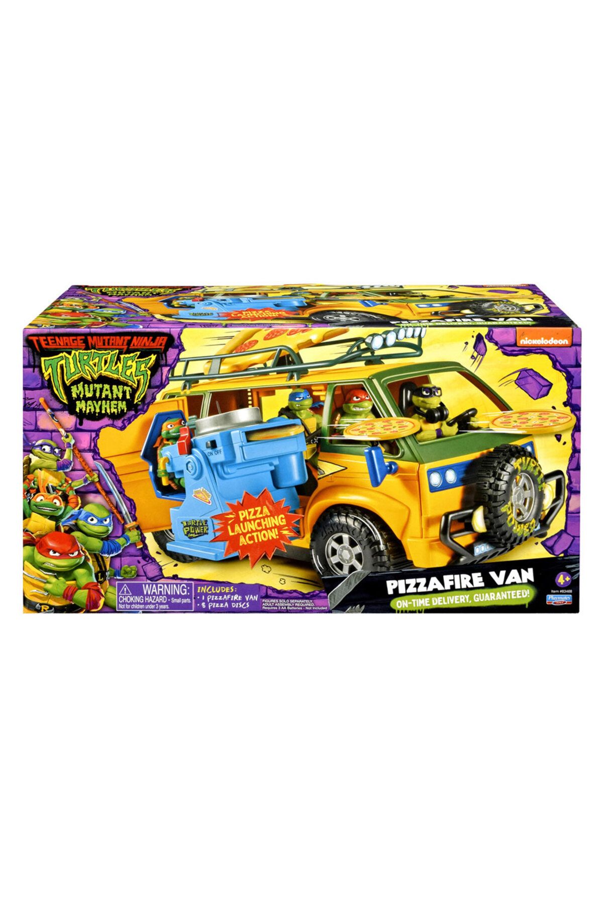 NINJA TURTLES Ninja Turtles Mutant Mayhem Tmnt Caravan Pizzafire Turtle Van Trendyol