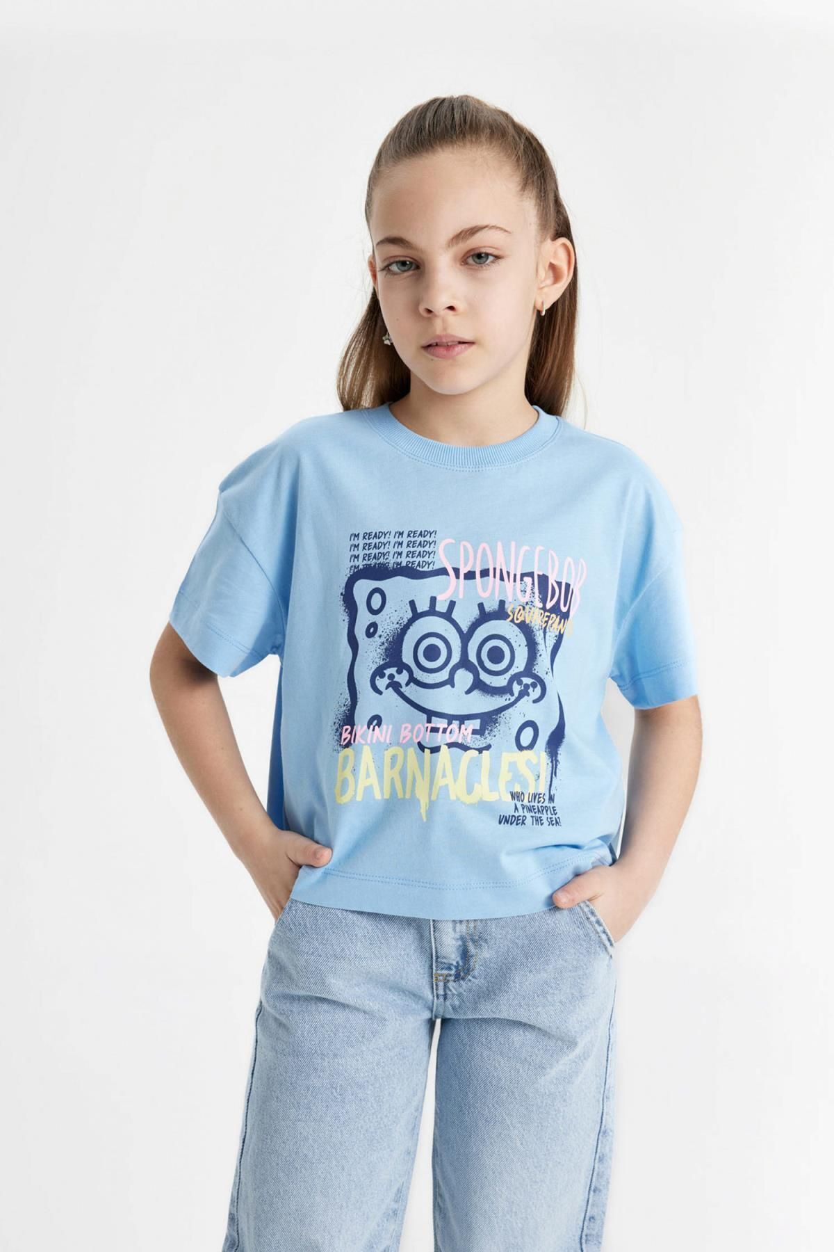 تی شرت دخترانه دفاکتو | C4679A824SM Defacto - Image 3