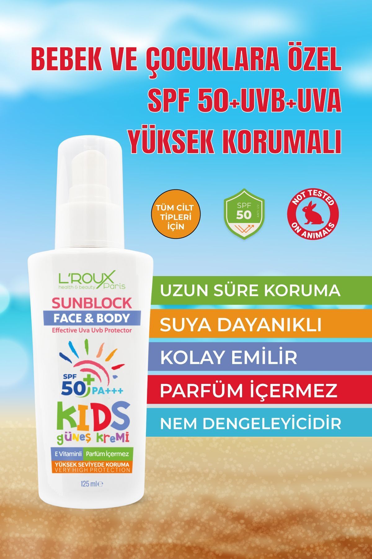 ست ضد آفتاب   L'roux health & beauty | 8418 اورجینال - تصویر 7