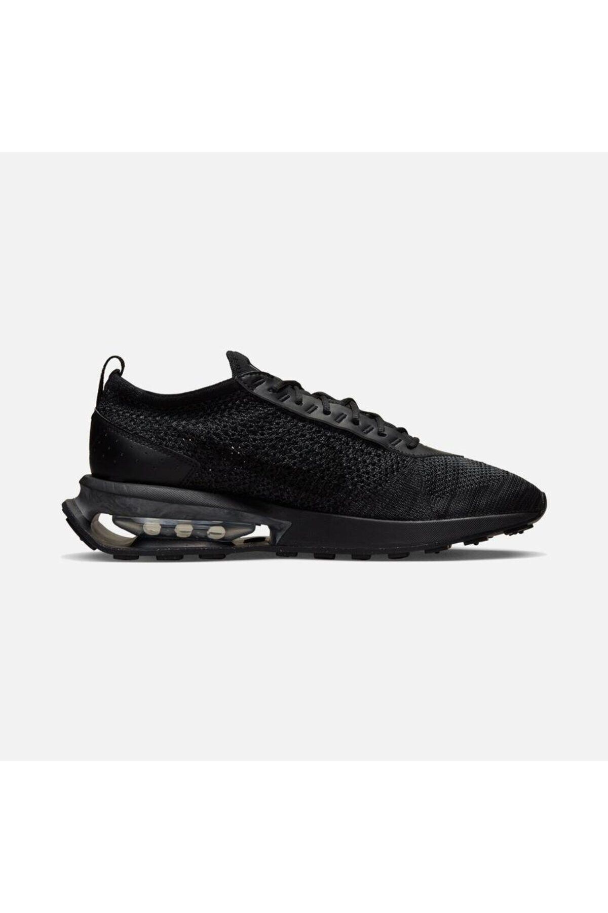 Nike Air Max Flyknit Racer Erkek Siyah Spor Ayakkab FD2764 001 Erkek Ayakkab