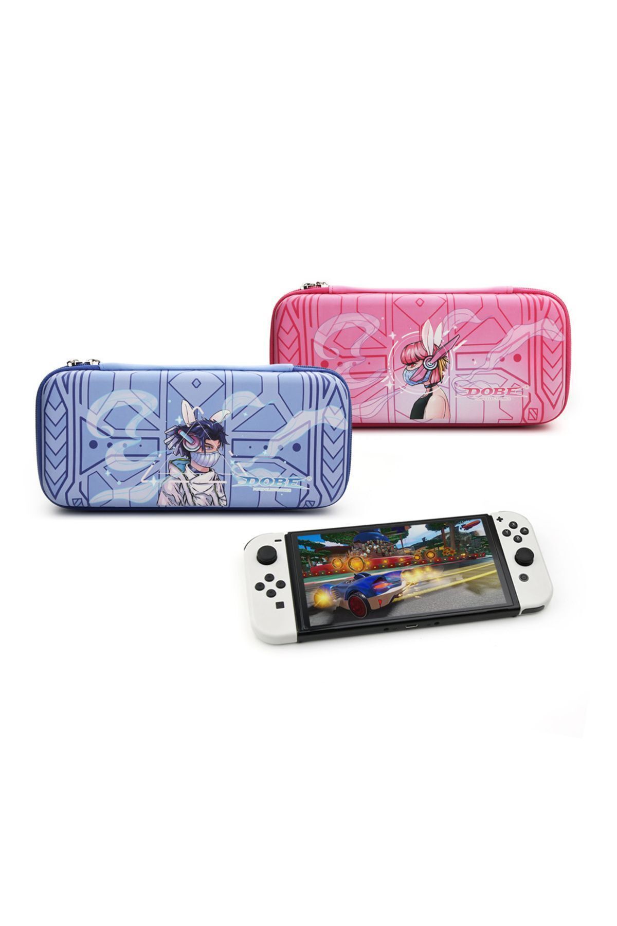 Nintendo Switch/Switch OLED Oyun Konsolu Koruyucu Taşıma ve Seyahat Çantası 6