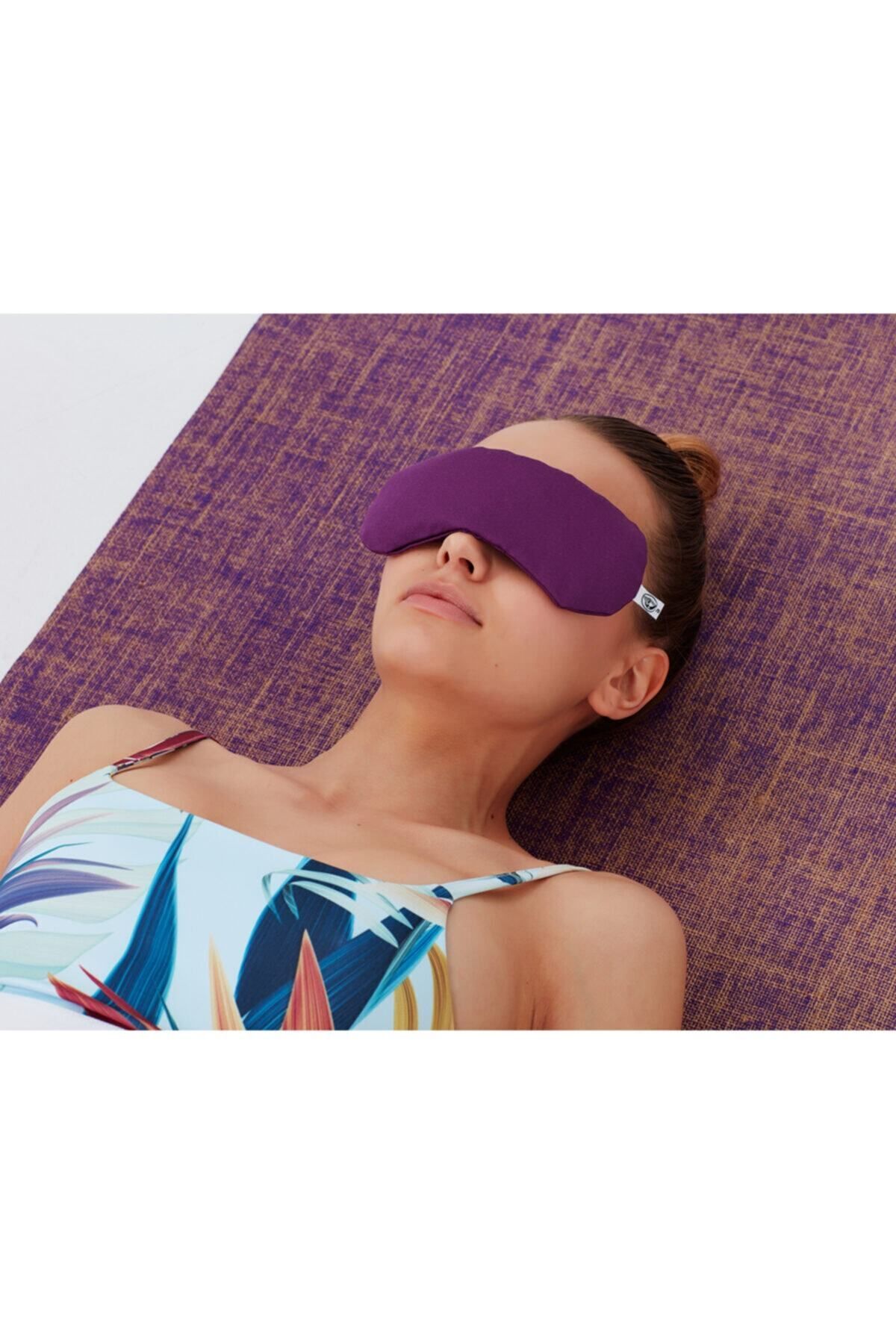 چشم بند یوگا بنفش مردانه و زنانه بالش اسطوخودوس اورجینال Nui Yoga
