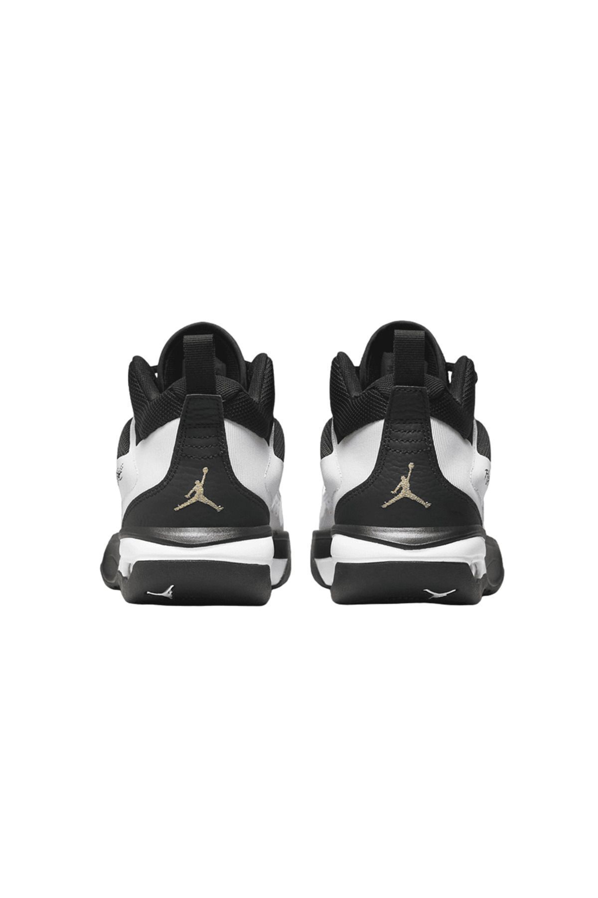 کفش بسکتبال سفید مردانه و زنانه Jordan Loal 3 طلای سیاه FB1396 070 Nike
